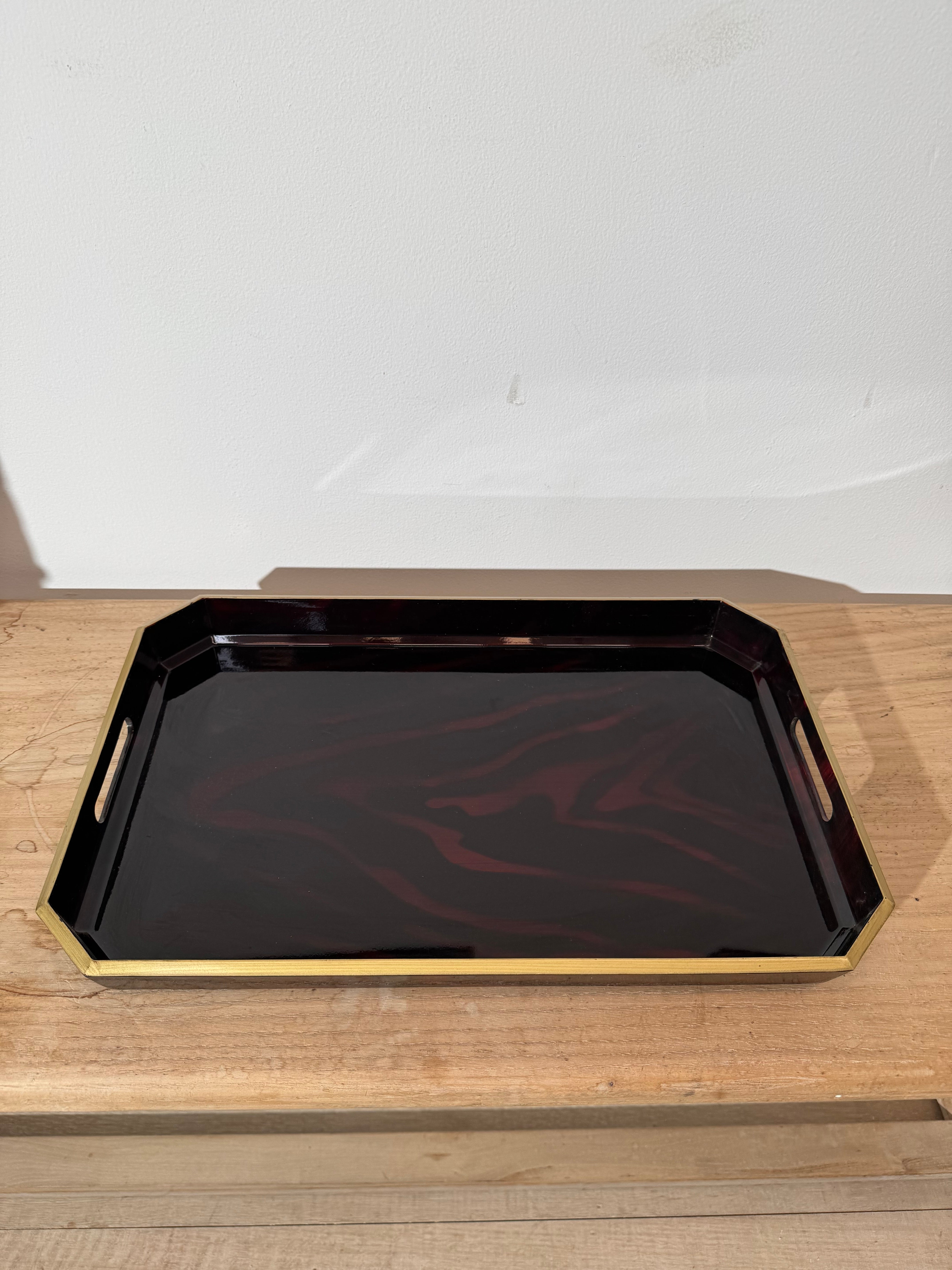 Vintage Japanese Lacquer Tray