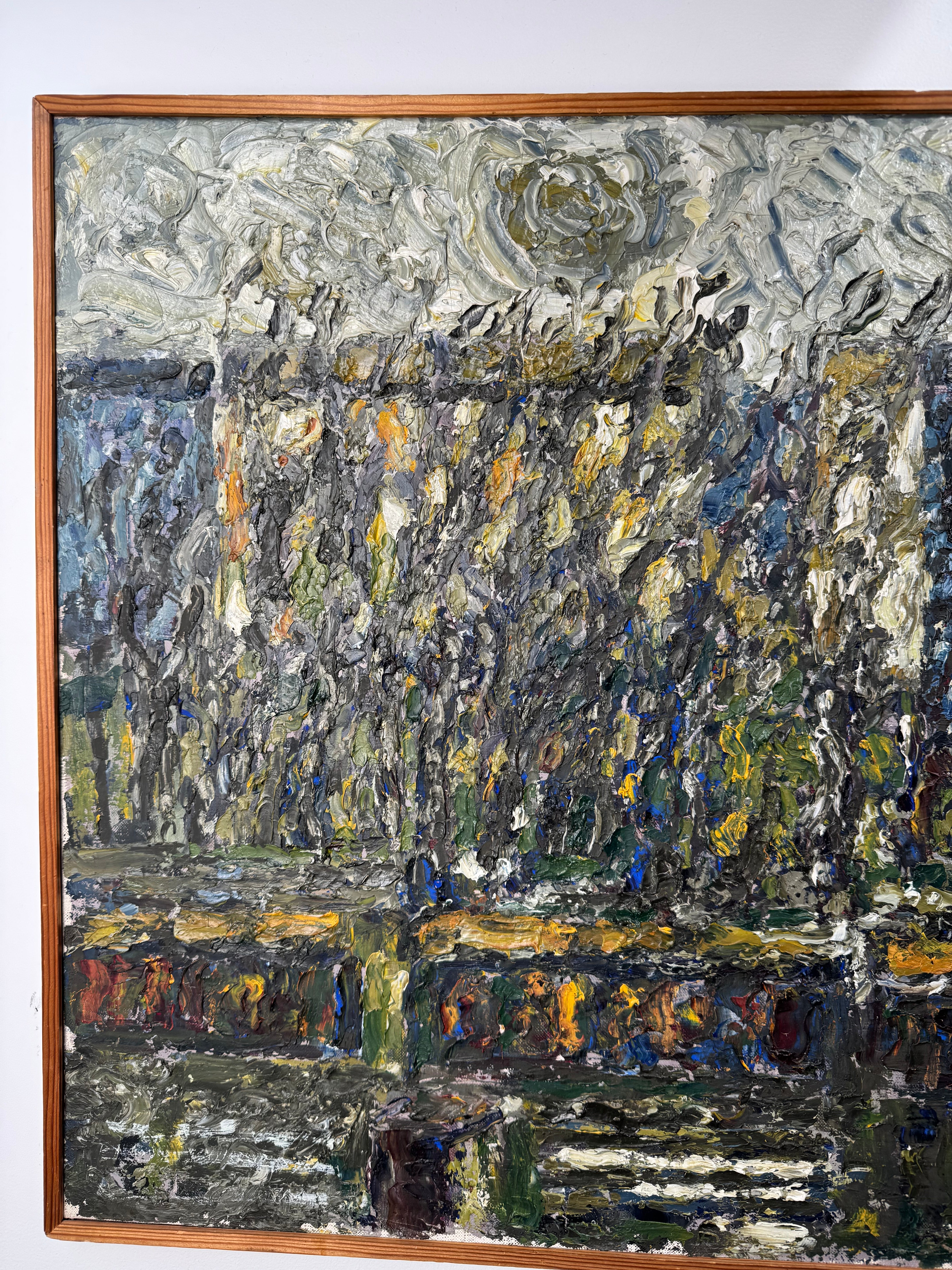 Vintage Danish Ekelund Painting