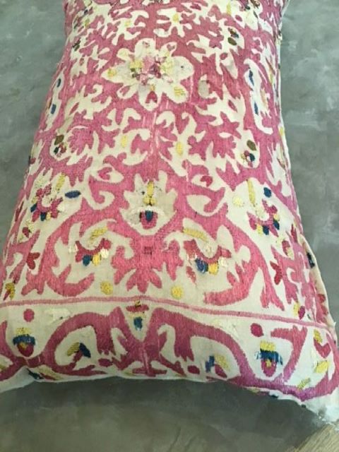 Rare 18th Century Moroccan Textile Pillow