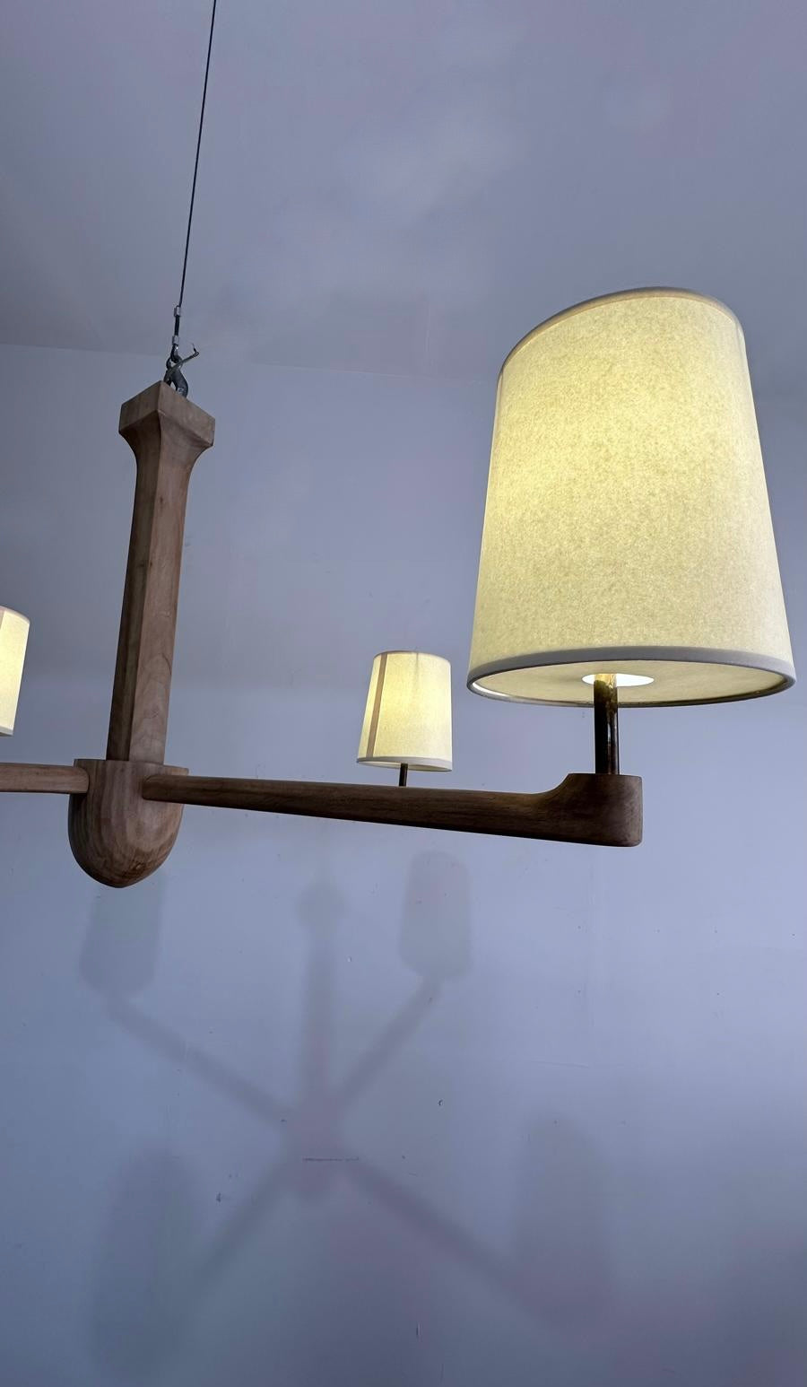 Lucca Studio Taylor Walnut Chandelier