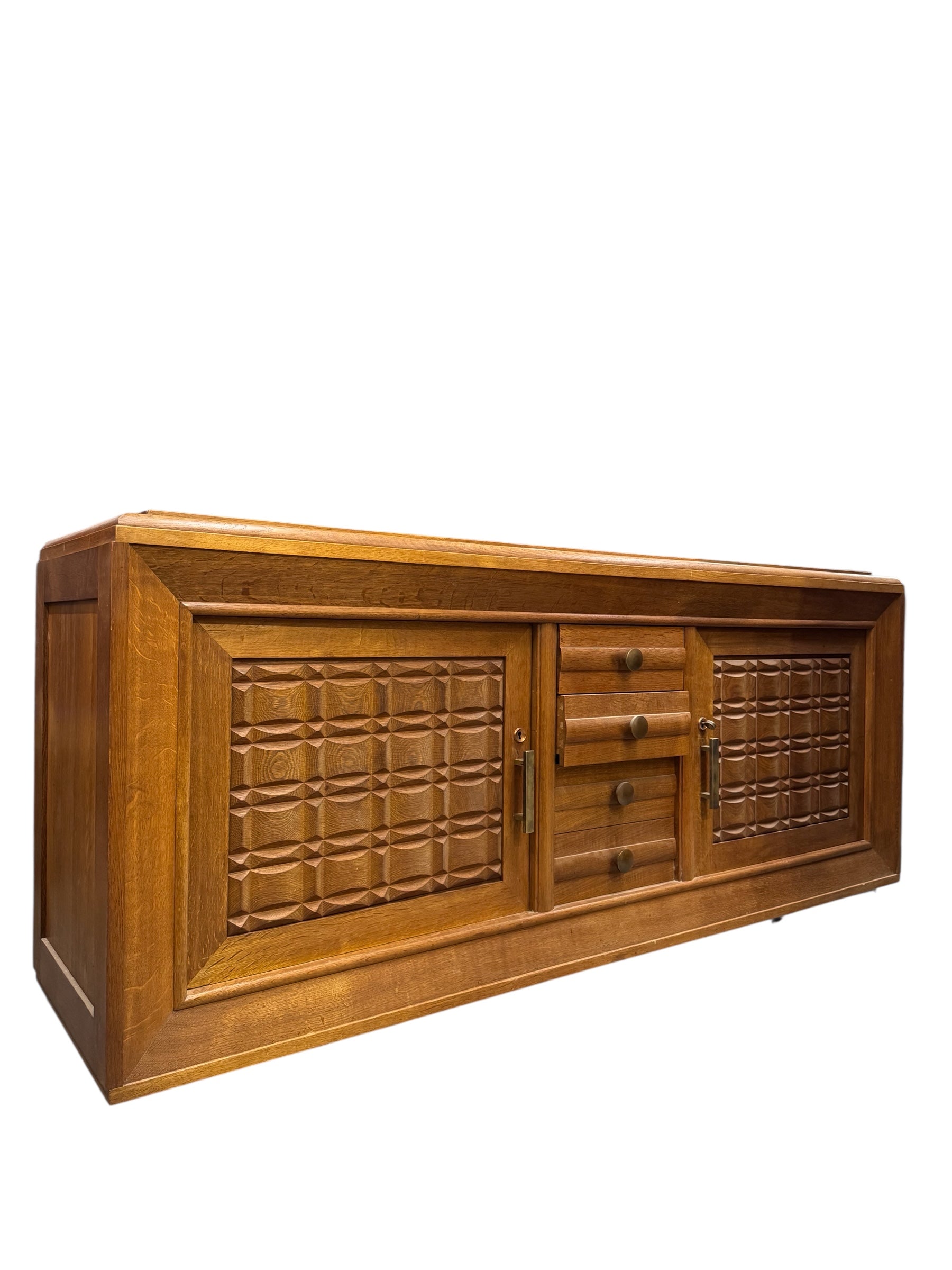 French Oak 1940's Sideboard