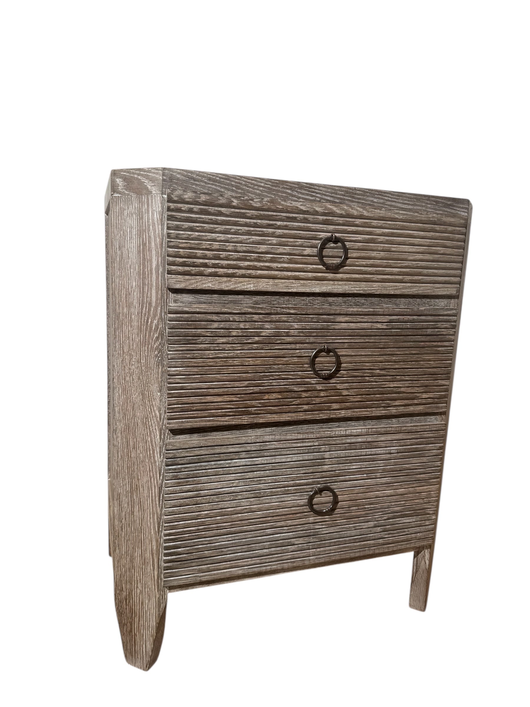 Lucca Studio Cerused Oak Emma Chest of Drawers