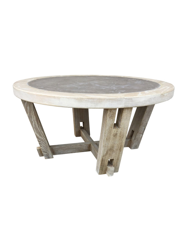 Lucca Studio Dider Round Coffee Table (Cement top)