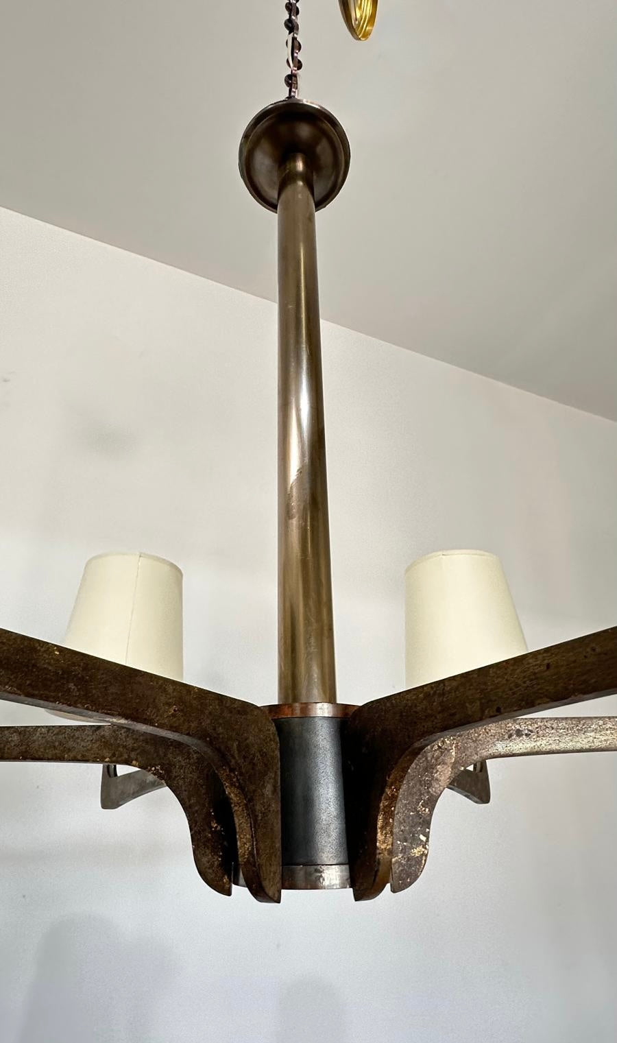 Lucca Studio Bronze Hardin Chandelier (6) Arm