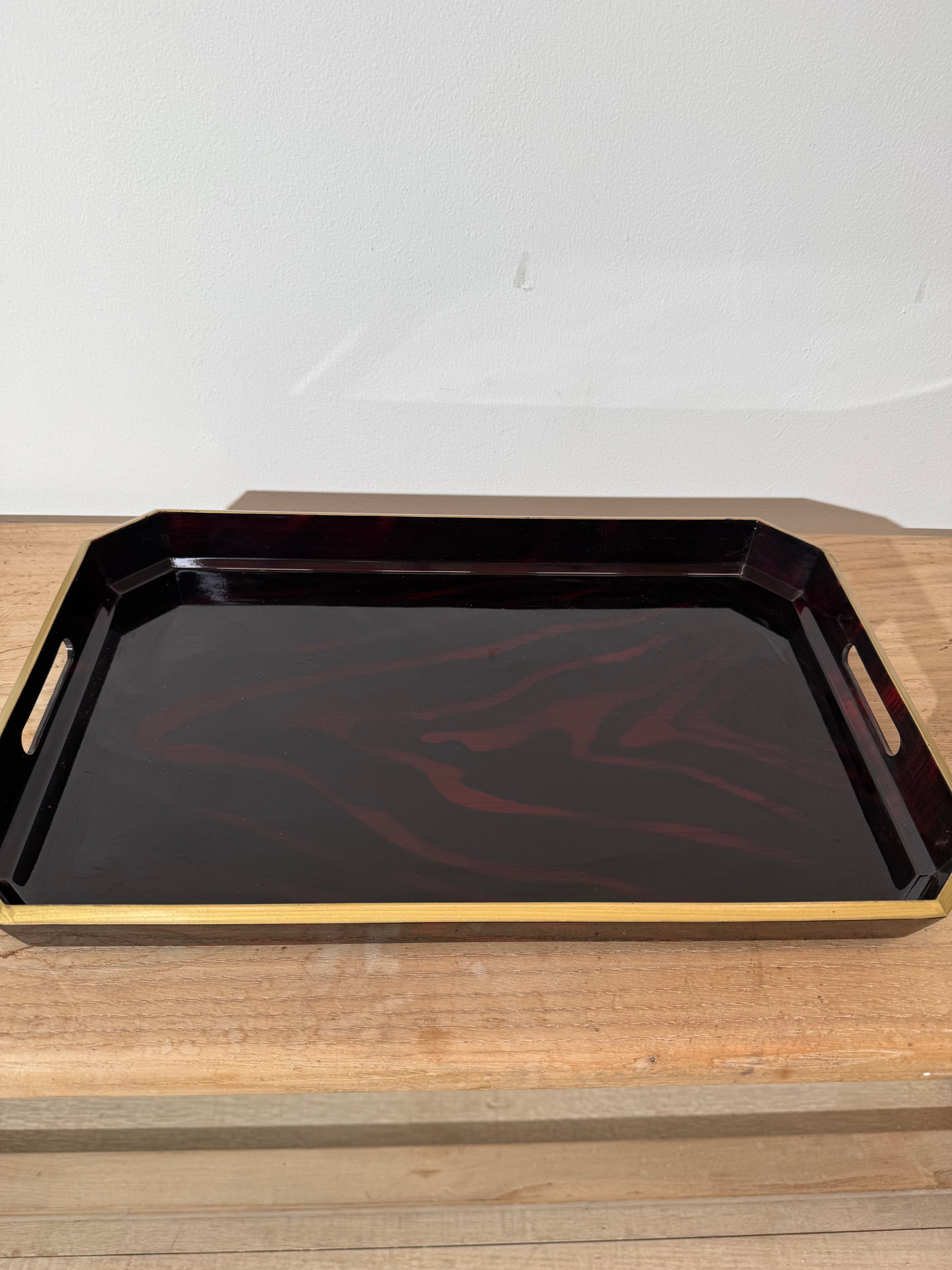 Vintage Japanese Lacquer Tray