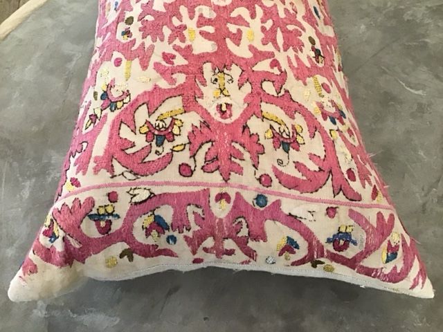 Rare 18th Century Moroccan Textile Pillow