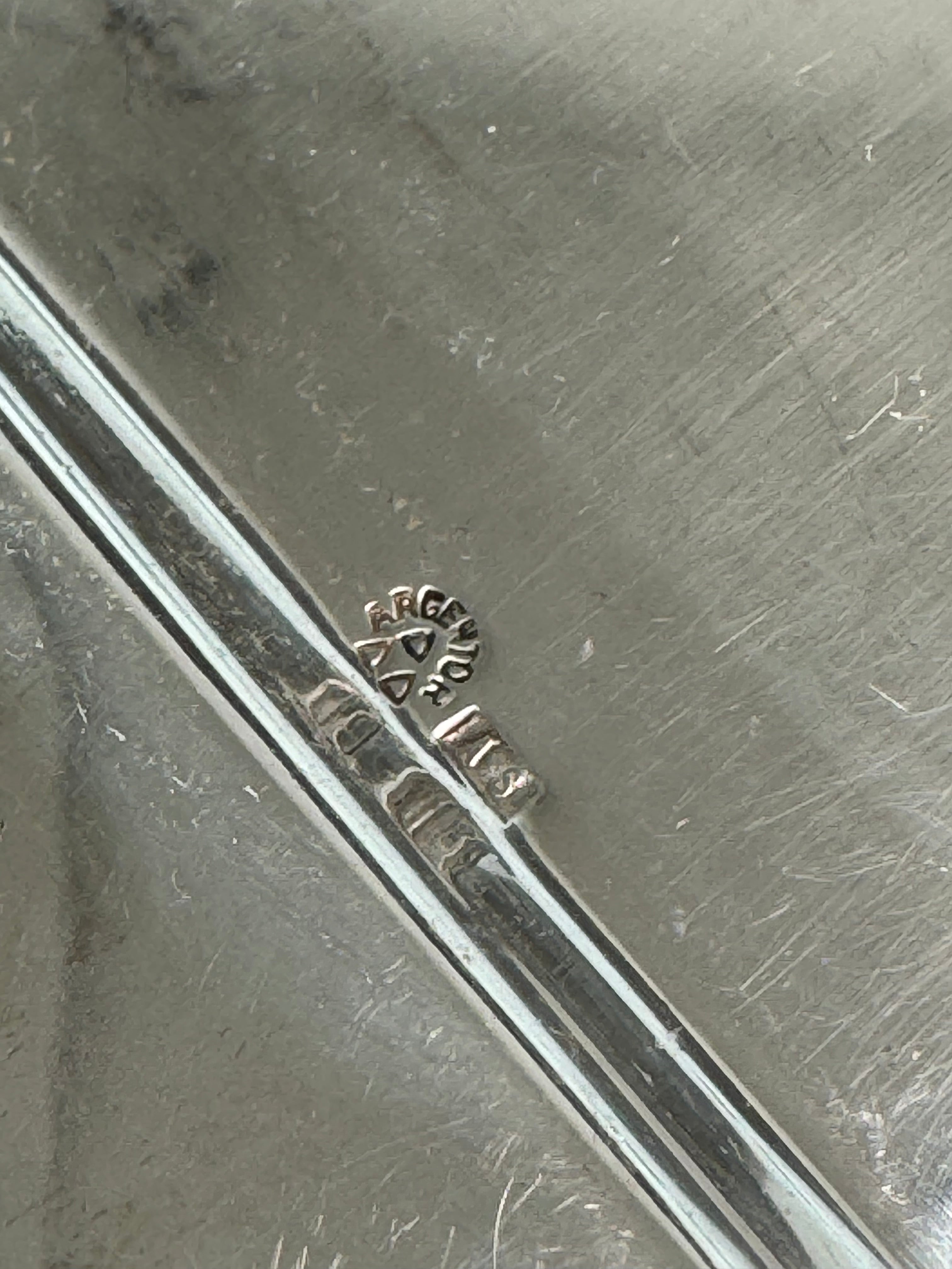 Vintage Hans Ofner Secessionist Silver Plate Tray