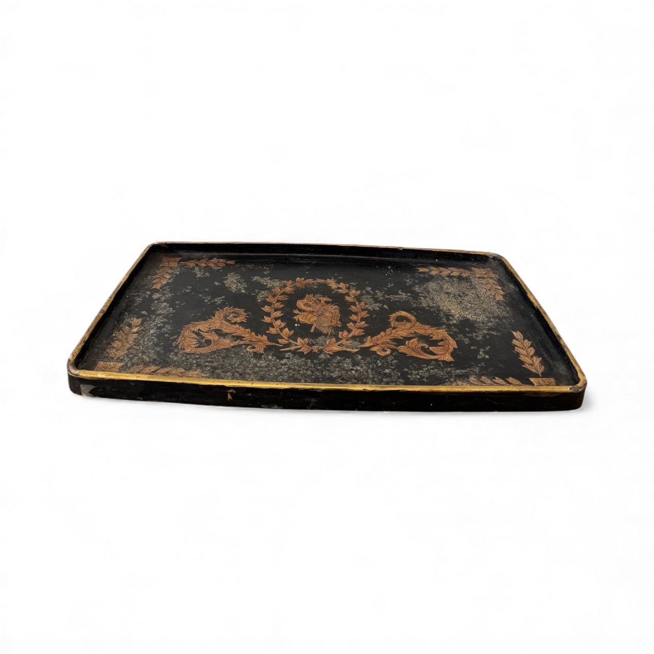 Vintage English Paper Mache Tray