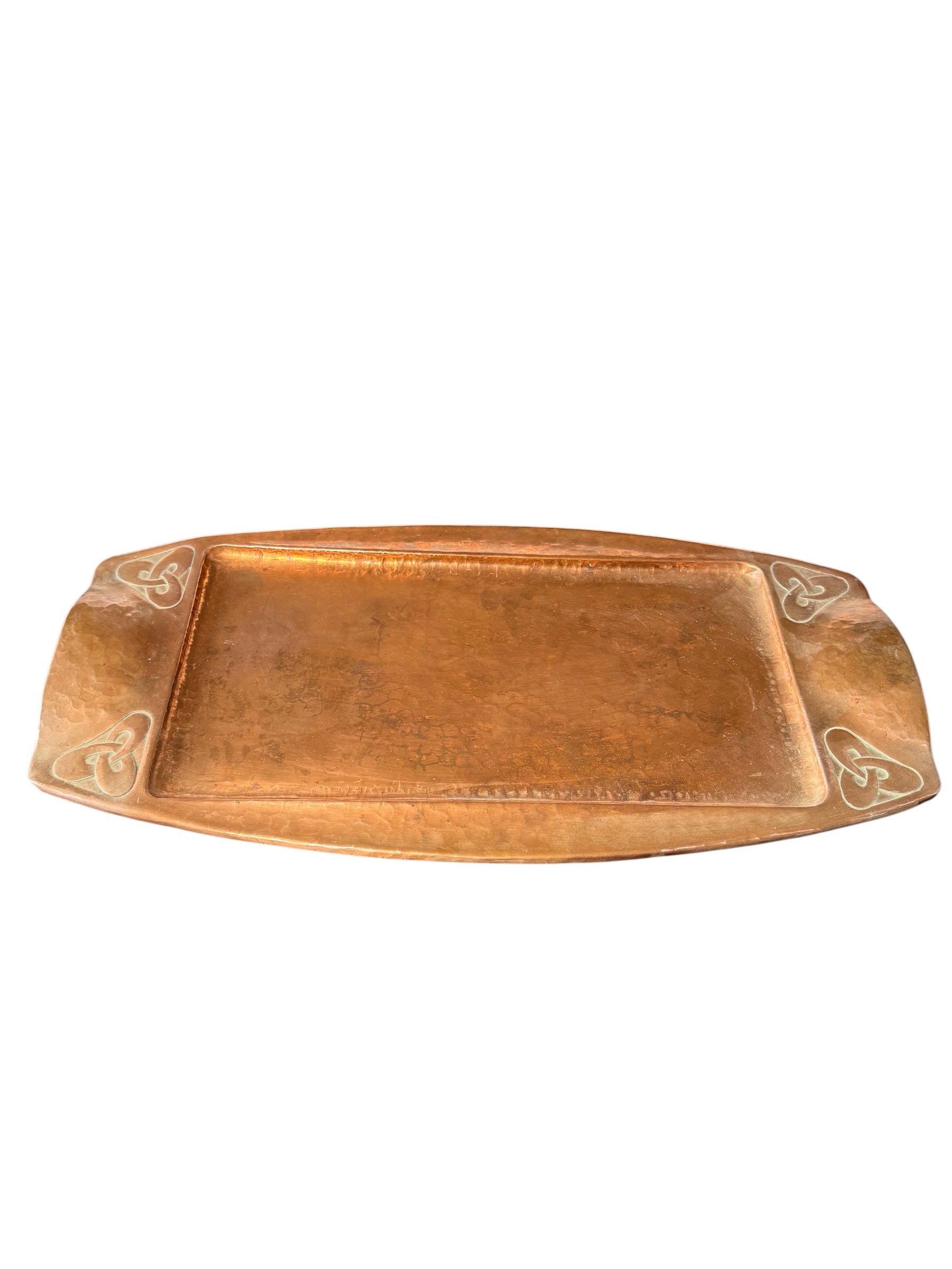 English Arts & Crafts Period Copper Tray