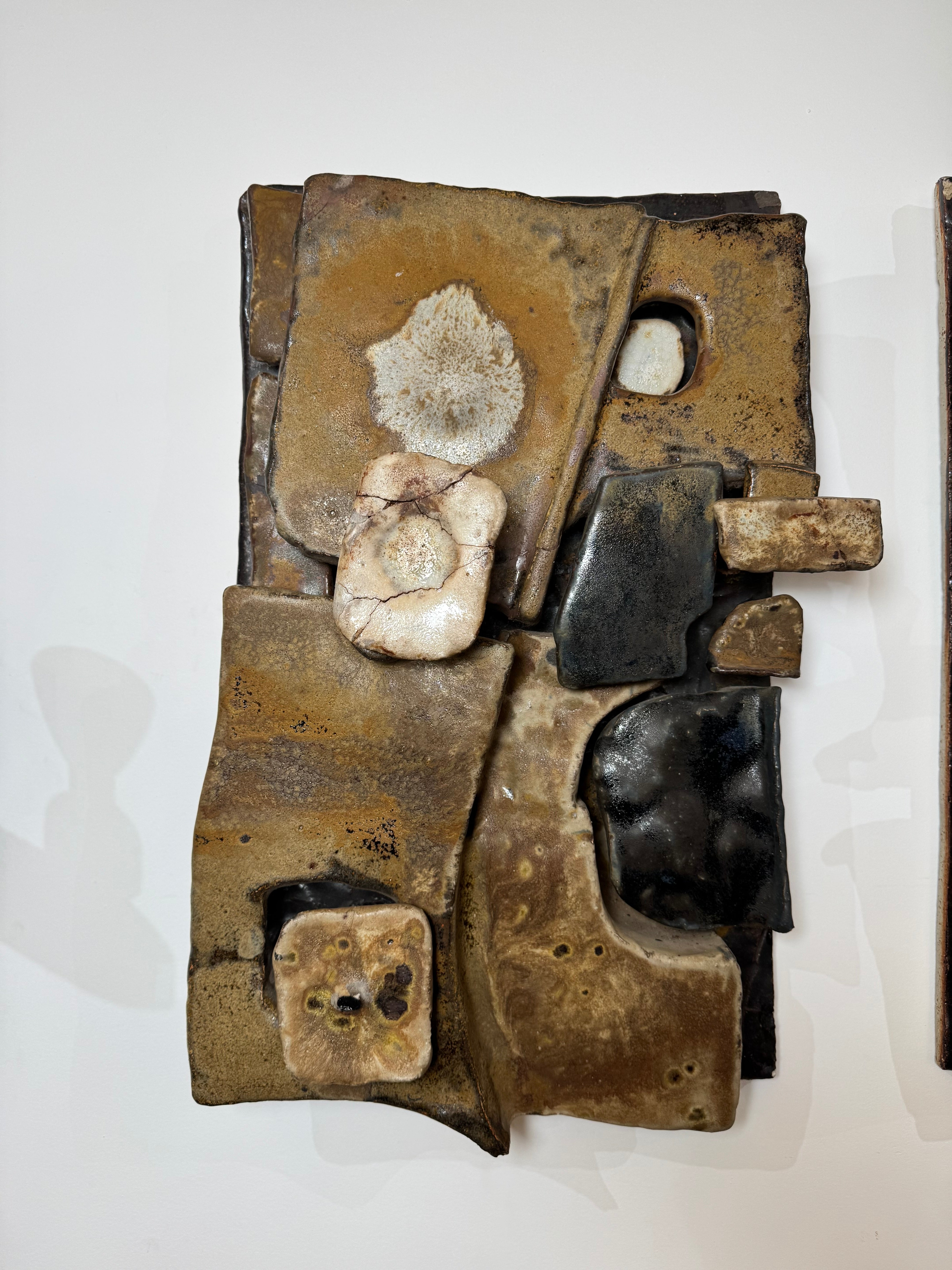 Exceptional Ceramic Wall Sculpture, Italy 1960