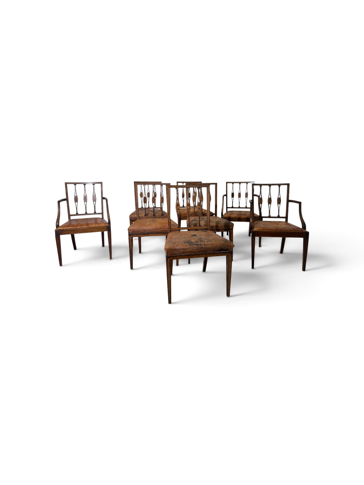 Set of Eight Dining Chairs