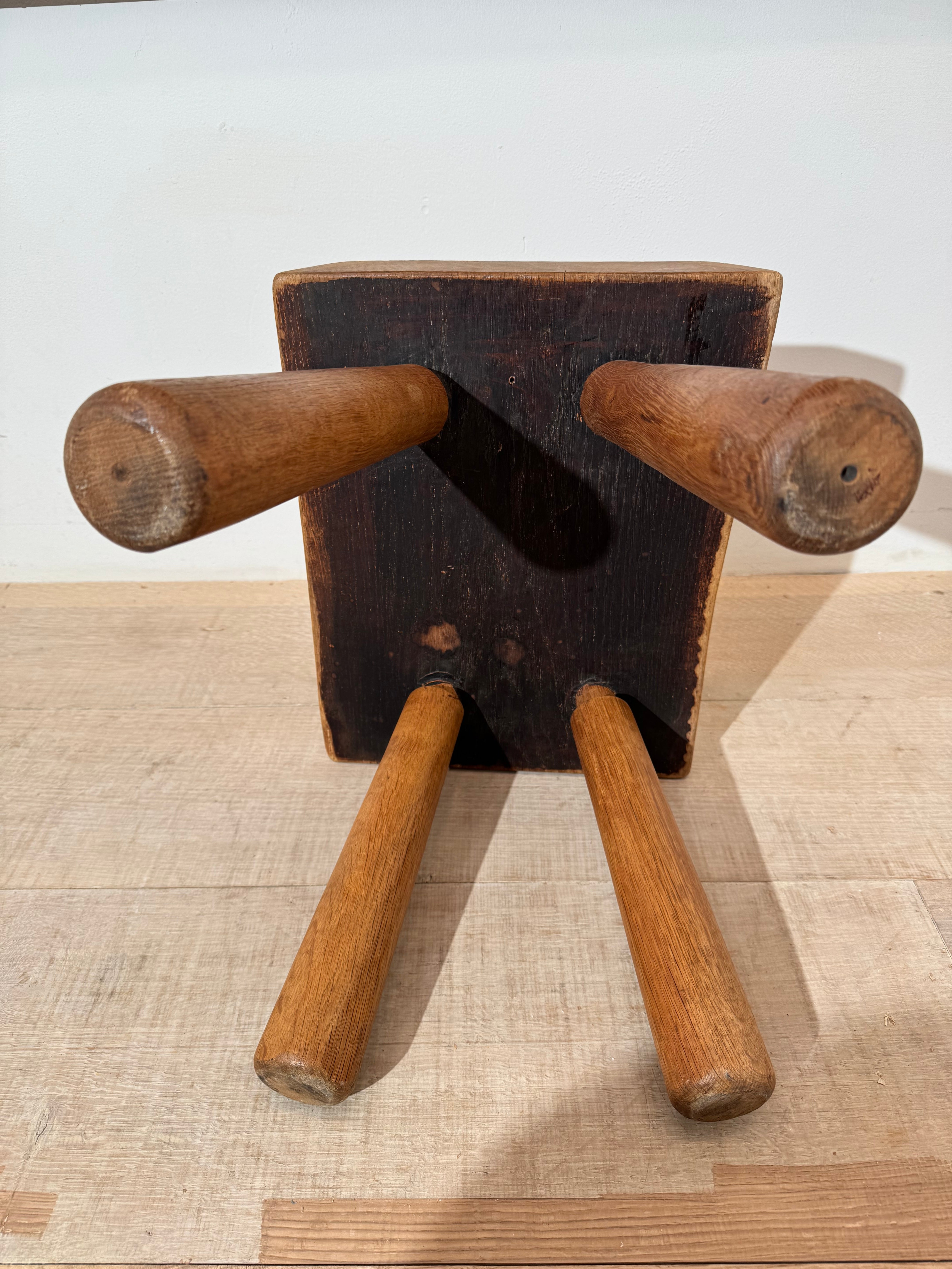 Original 1940's Oak Side Table