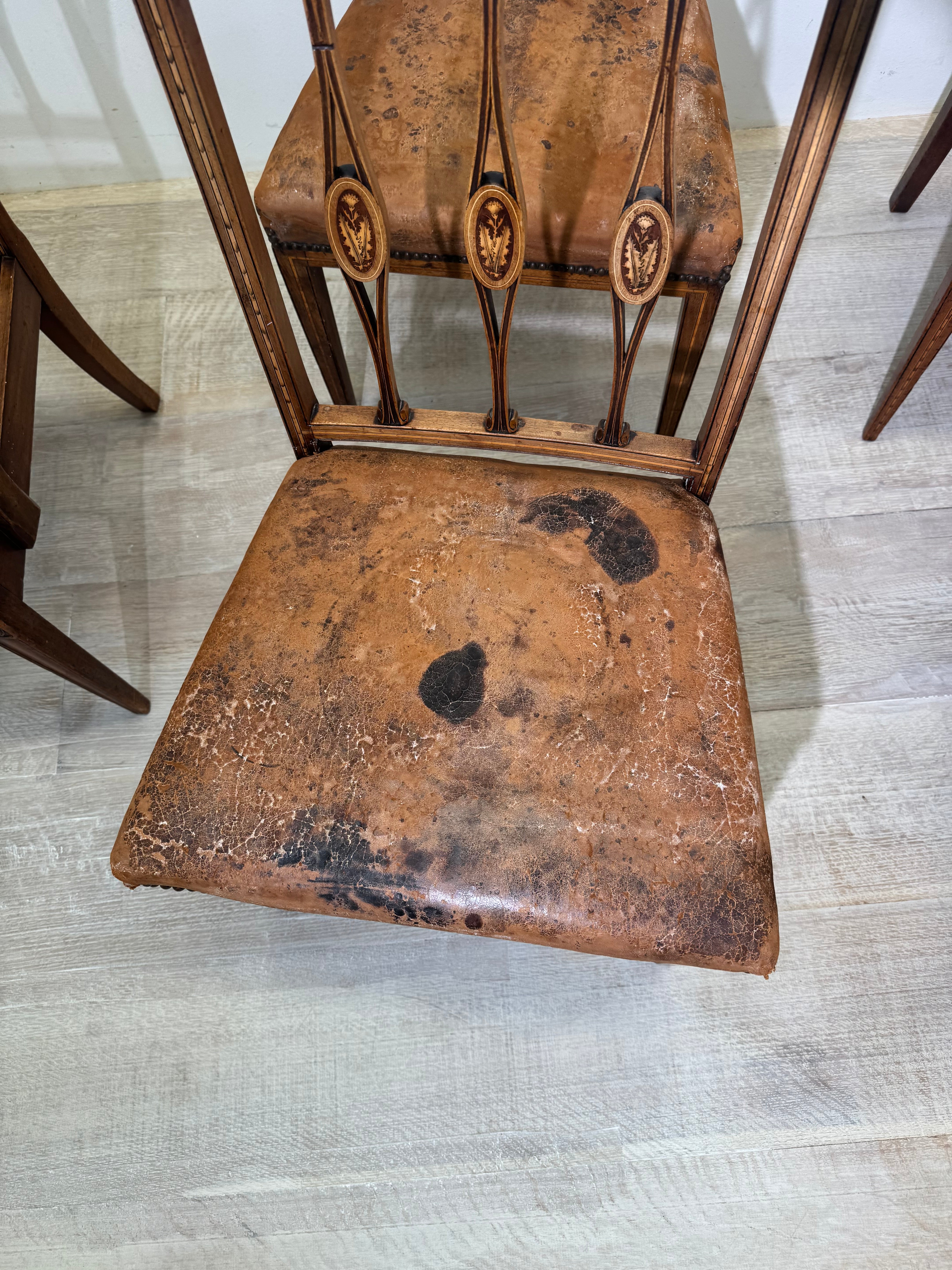 Set of Eight Dining Chairs