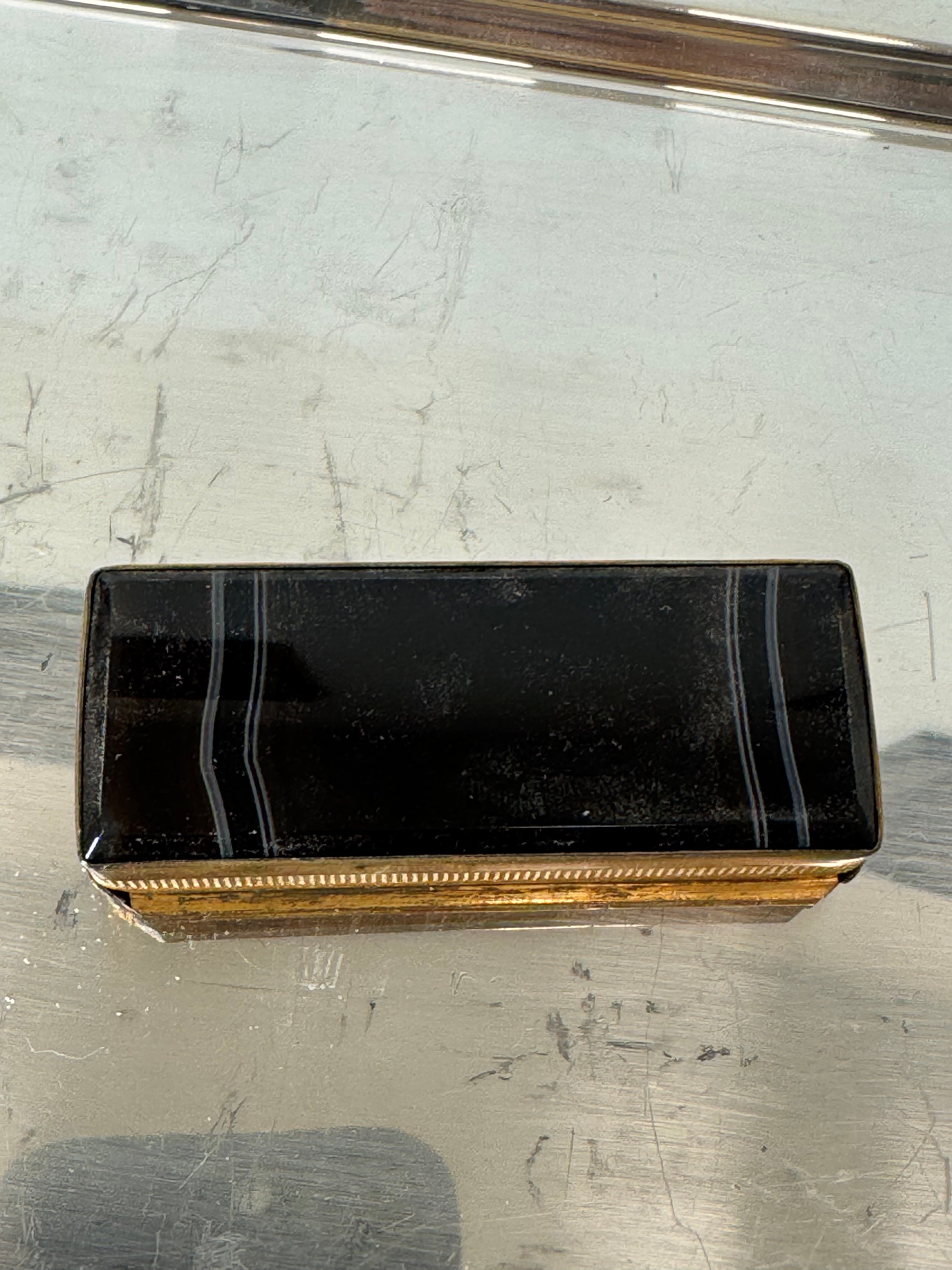 Fine Scottish Antique Agate Box