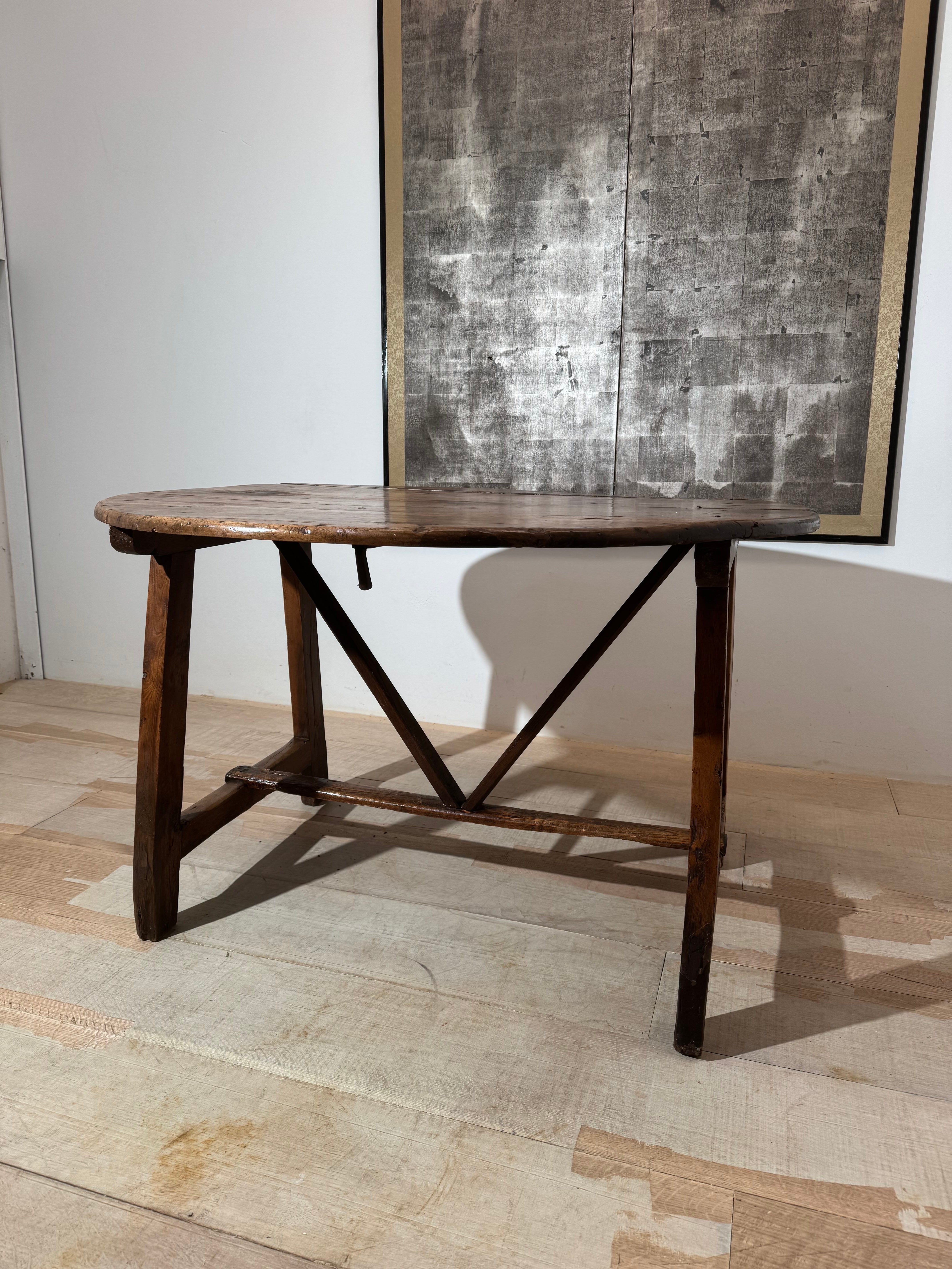 European Walnut 18c Dining Table