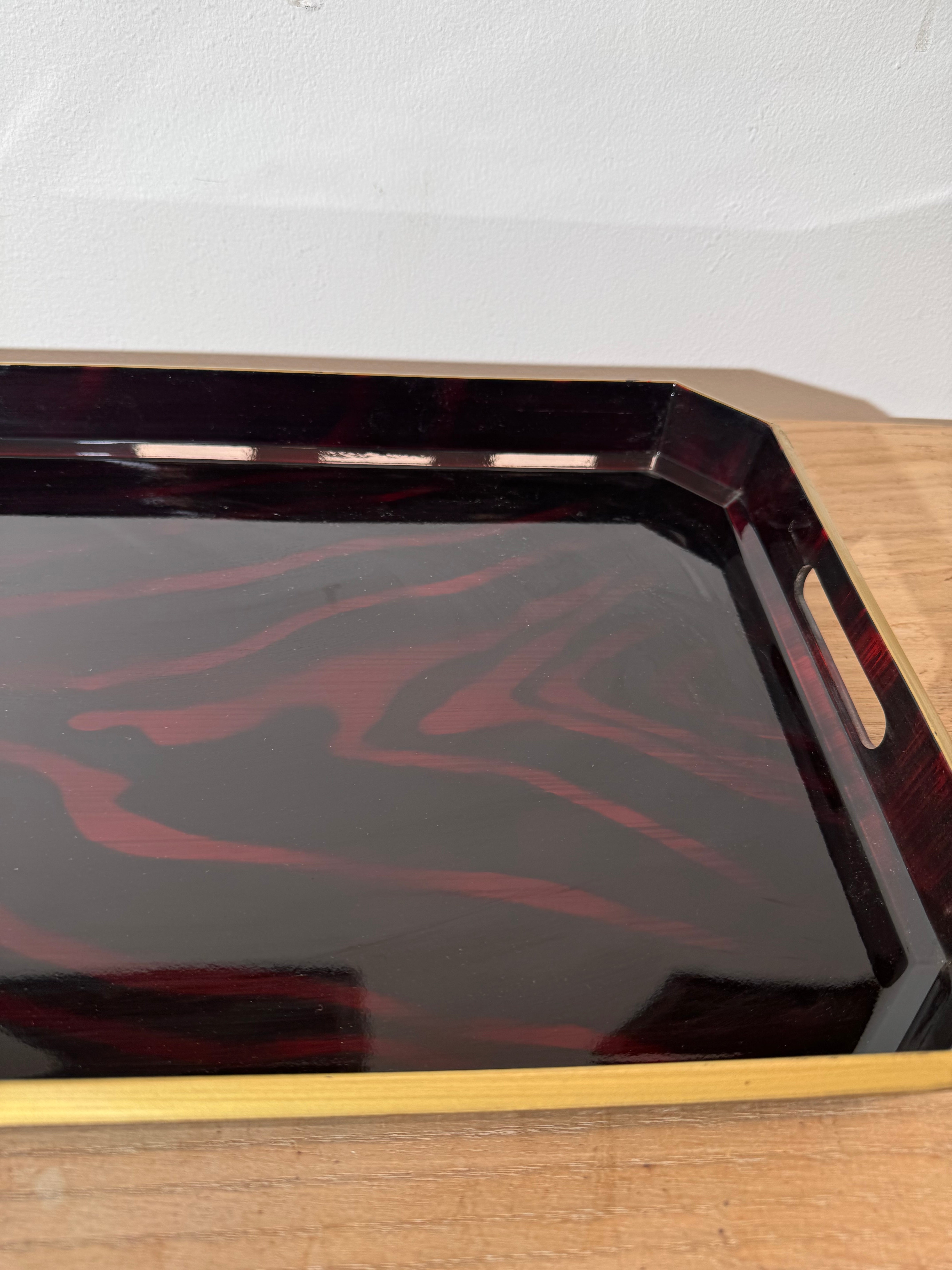 Vintage Japanese Lacquer Tray