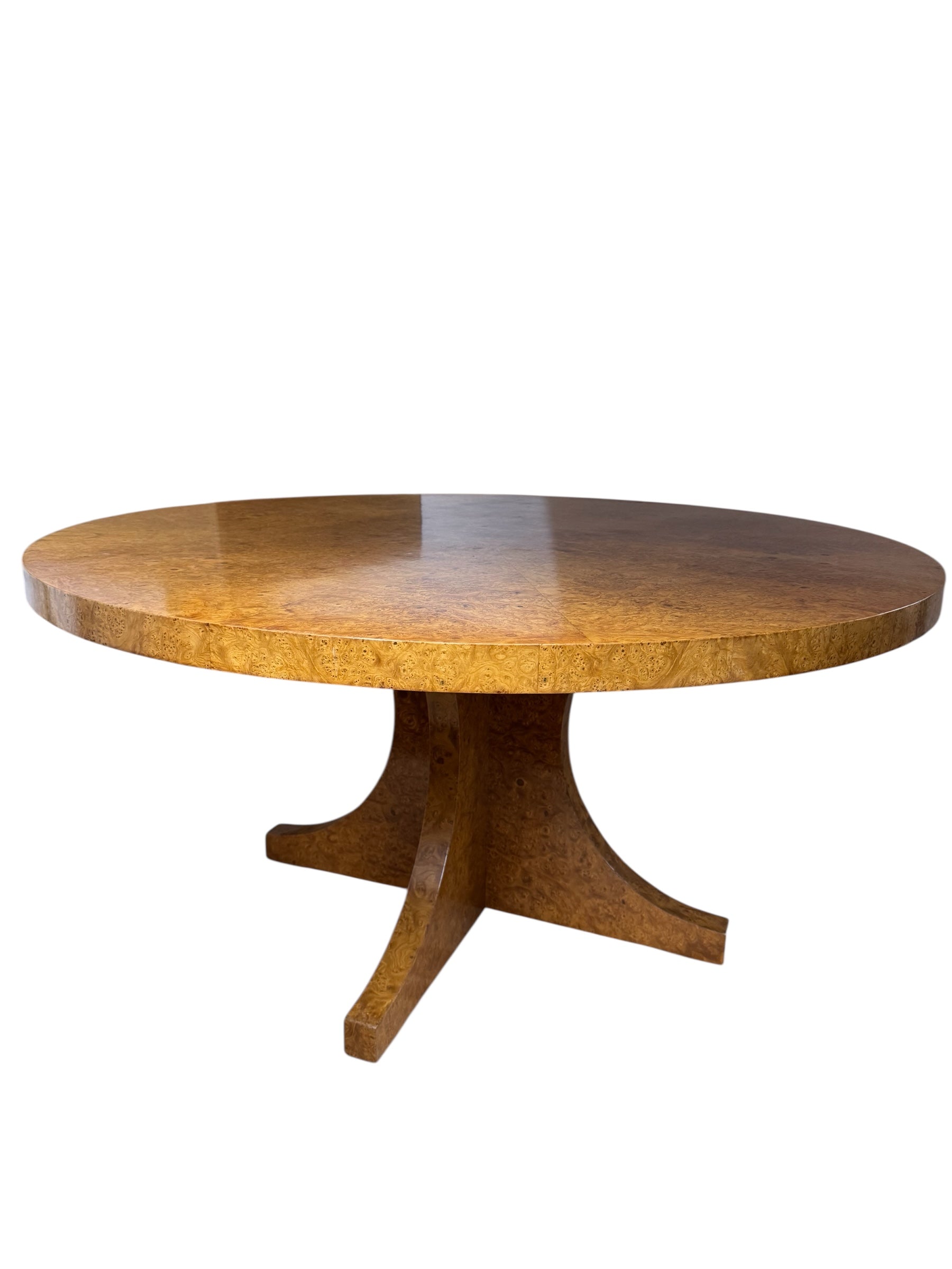 Burlwood Swedish Grace Round Table
