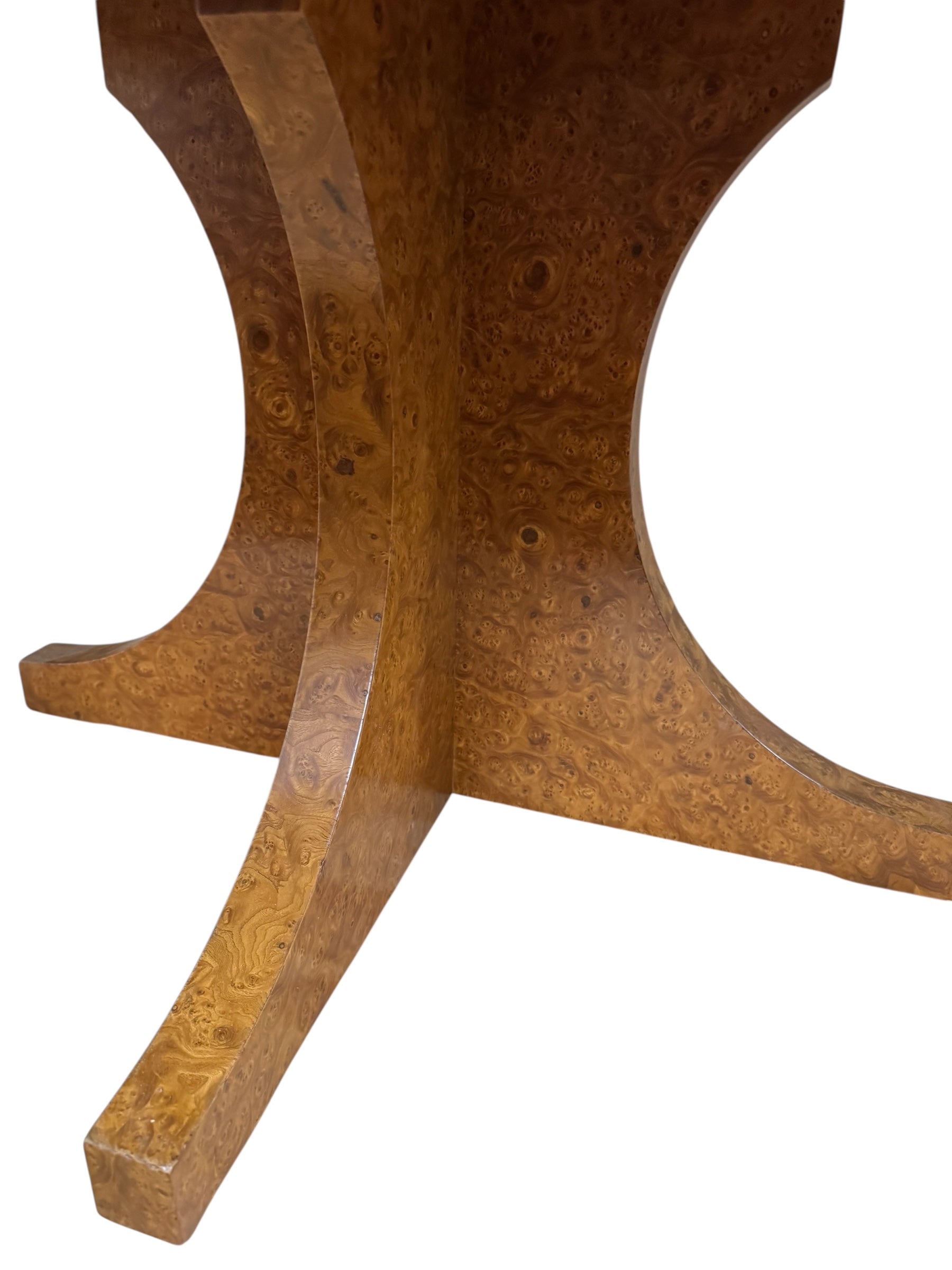 Burlwood Swedish Grace Round Table