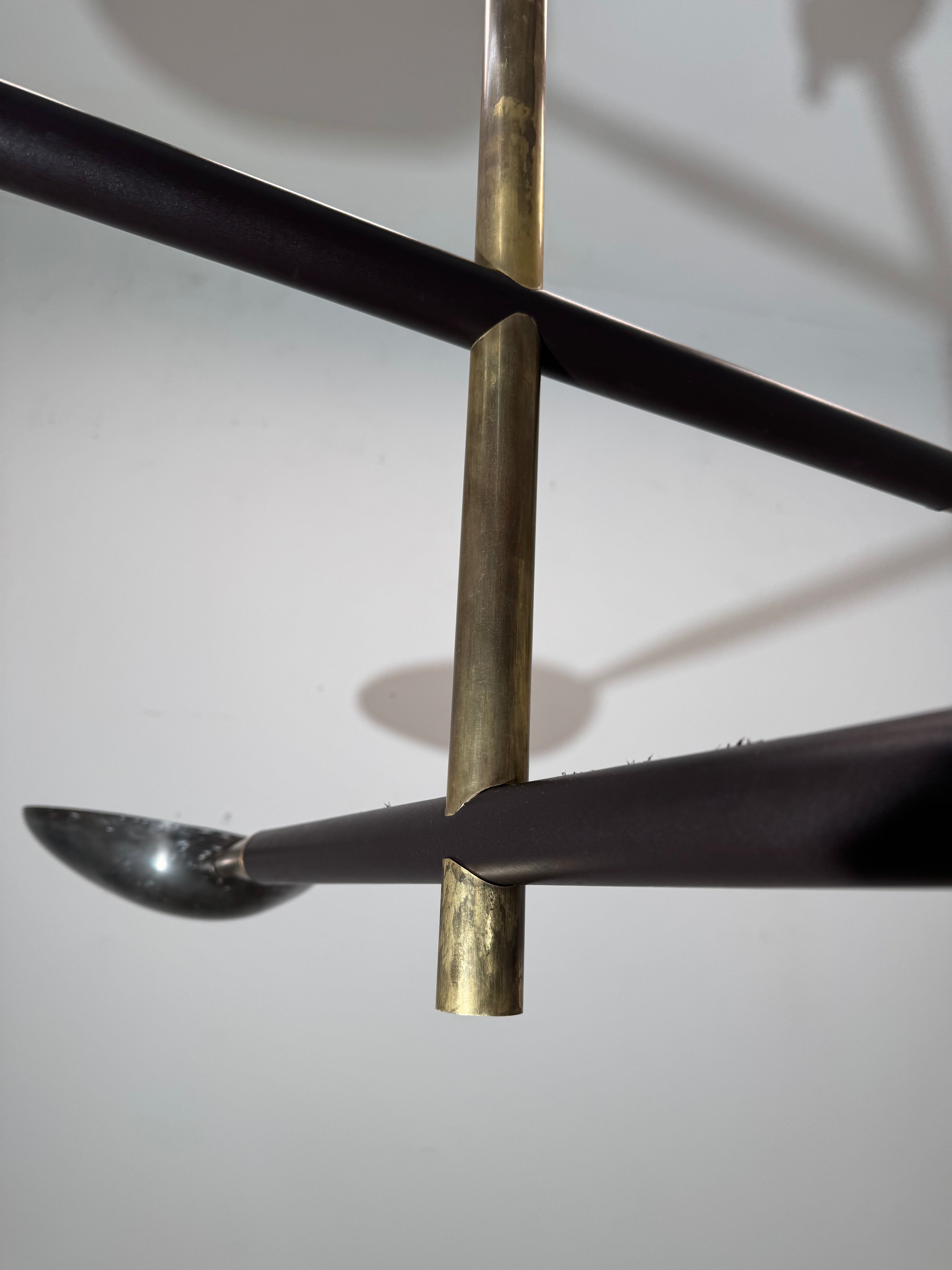 Lucca Studio Renata Chandelier Leather