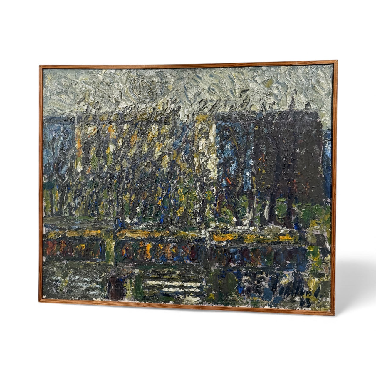 Vintage Danish Ekelund Painting