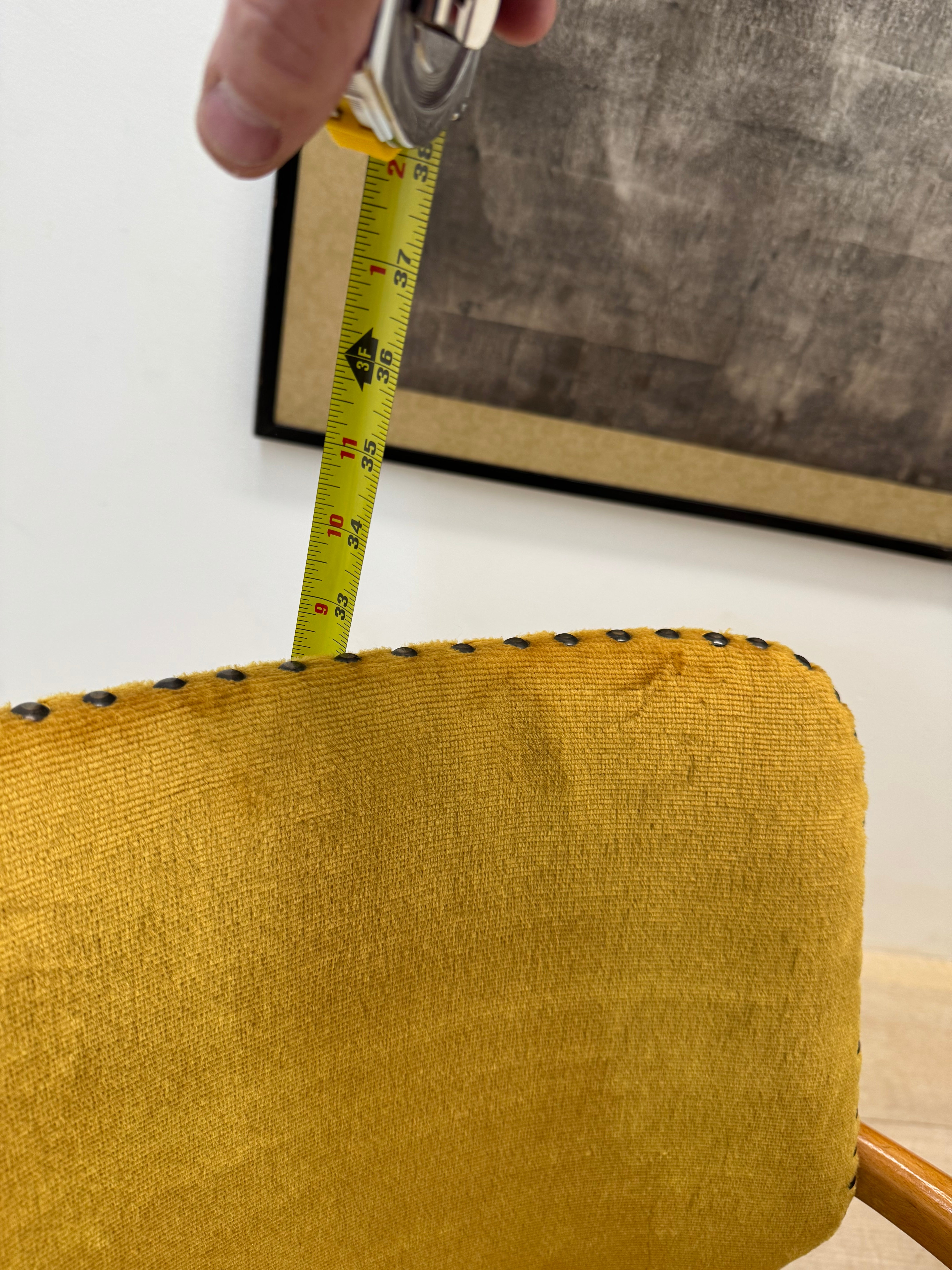 Pair Swedish Grace Armchairs in Original Fabric