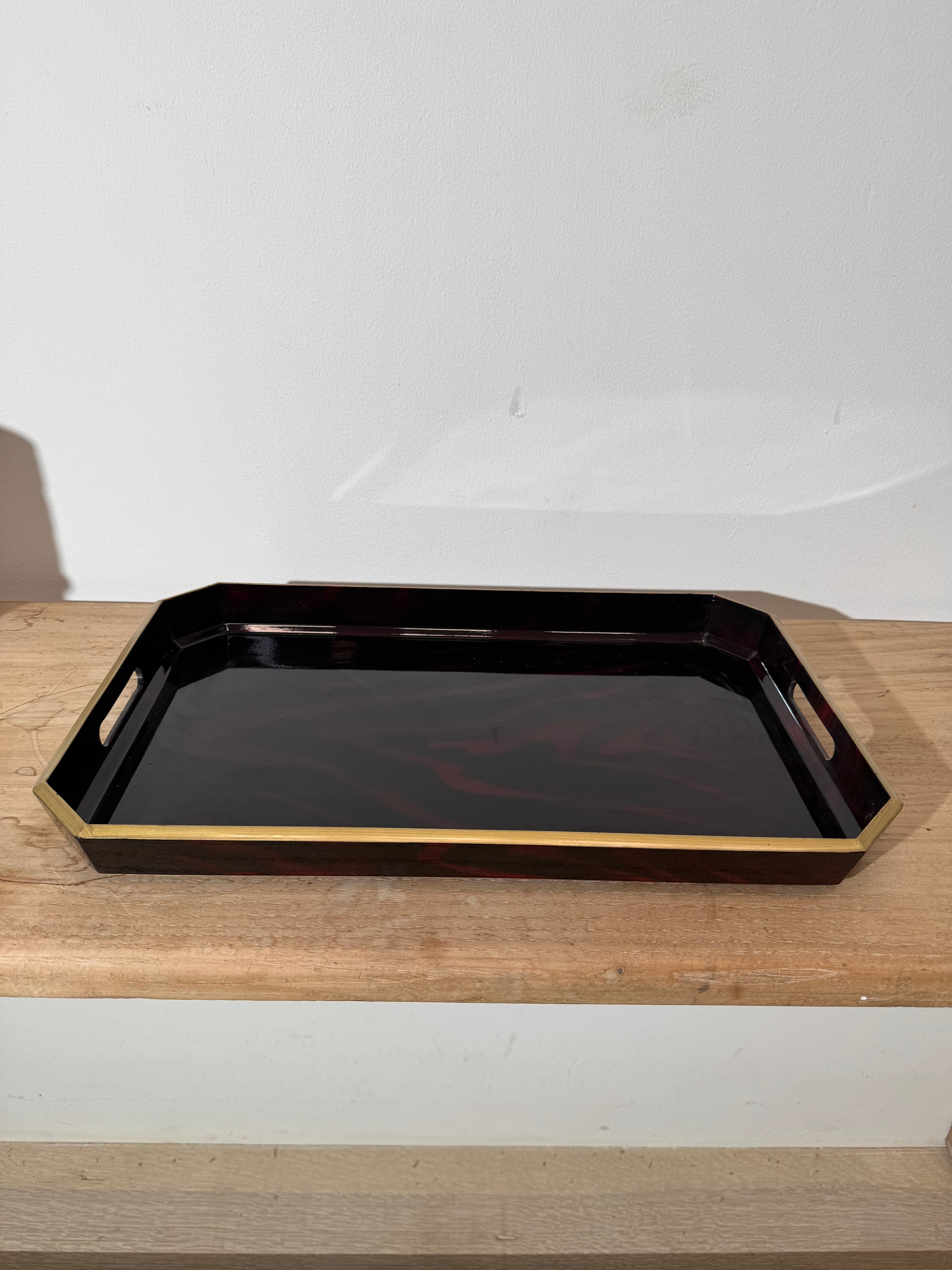 Vintage Japanese Lacquer Tray