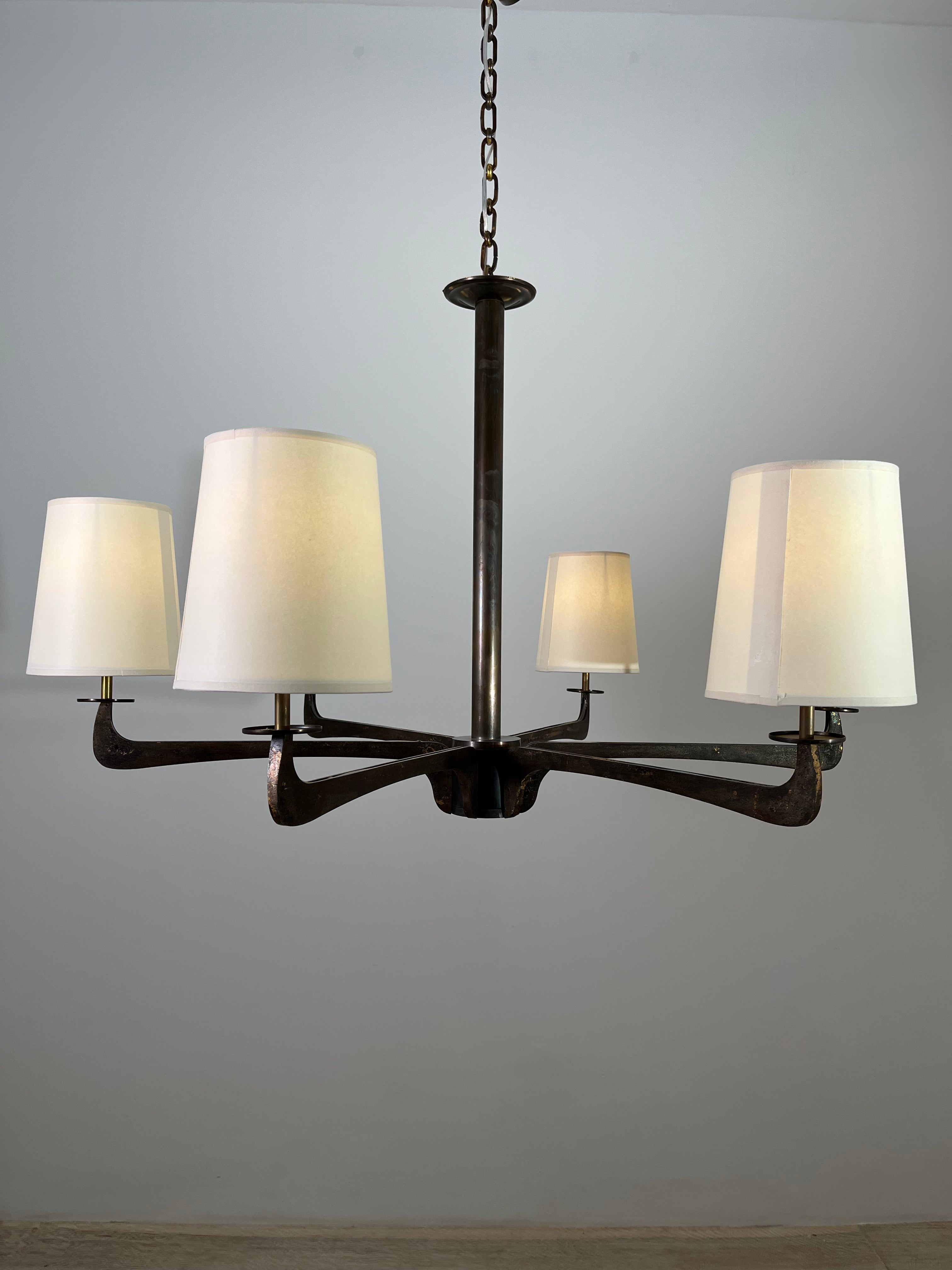 Lucca Studio Bronze Hardin Chandelier