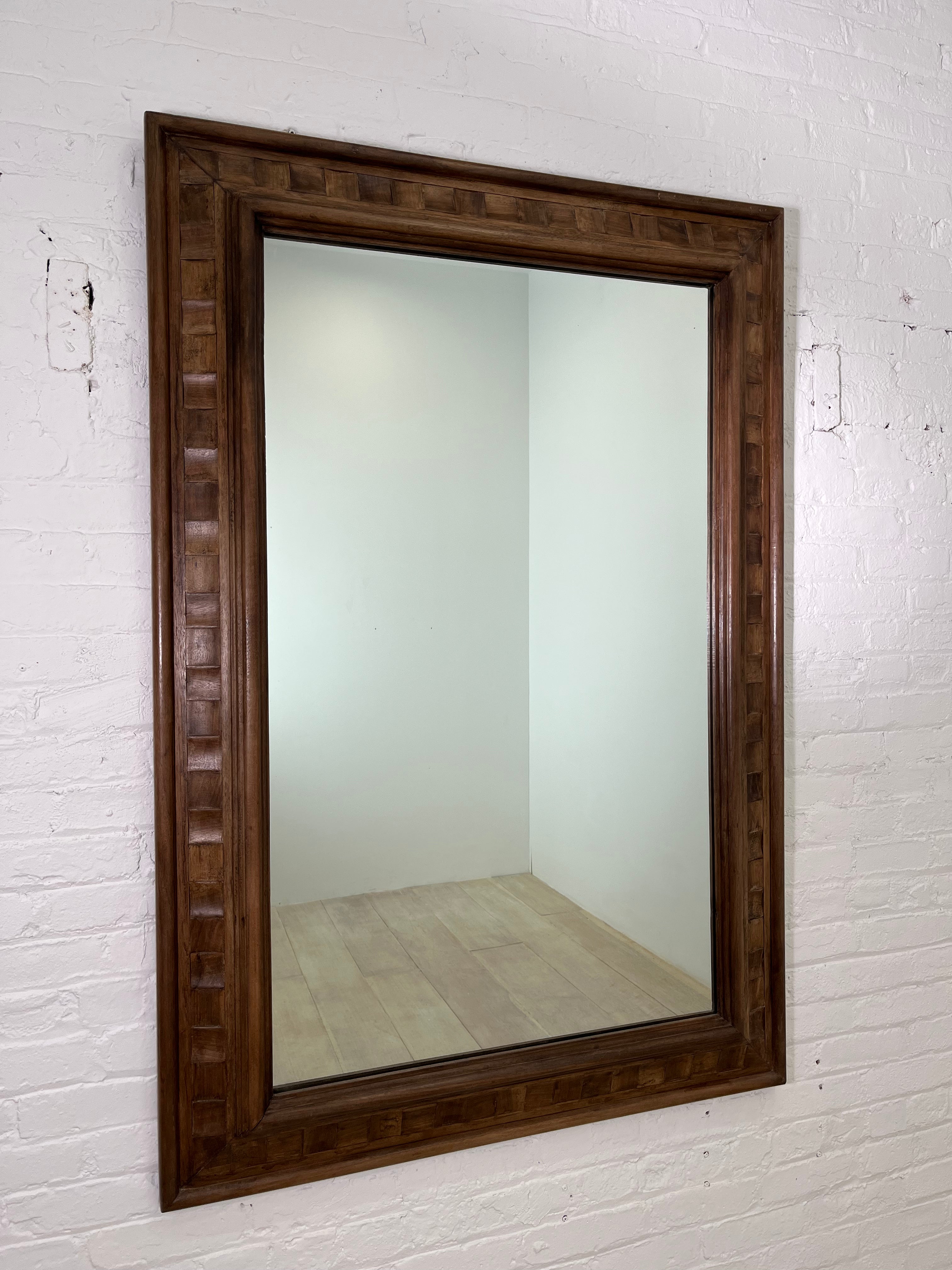 Lucca Studio Scout Walnut Mirror