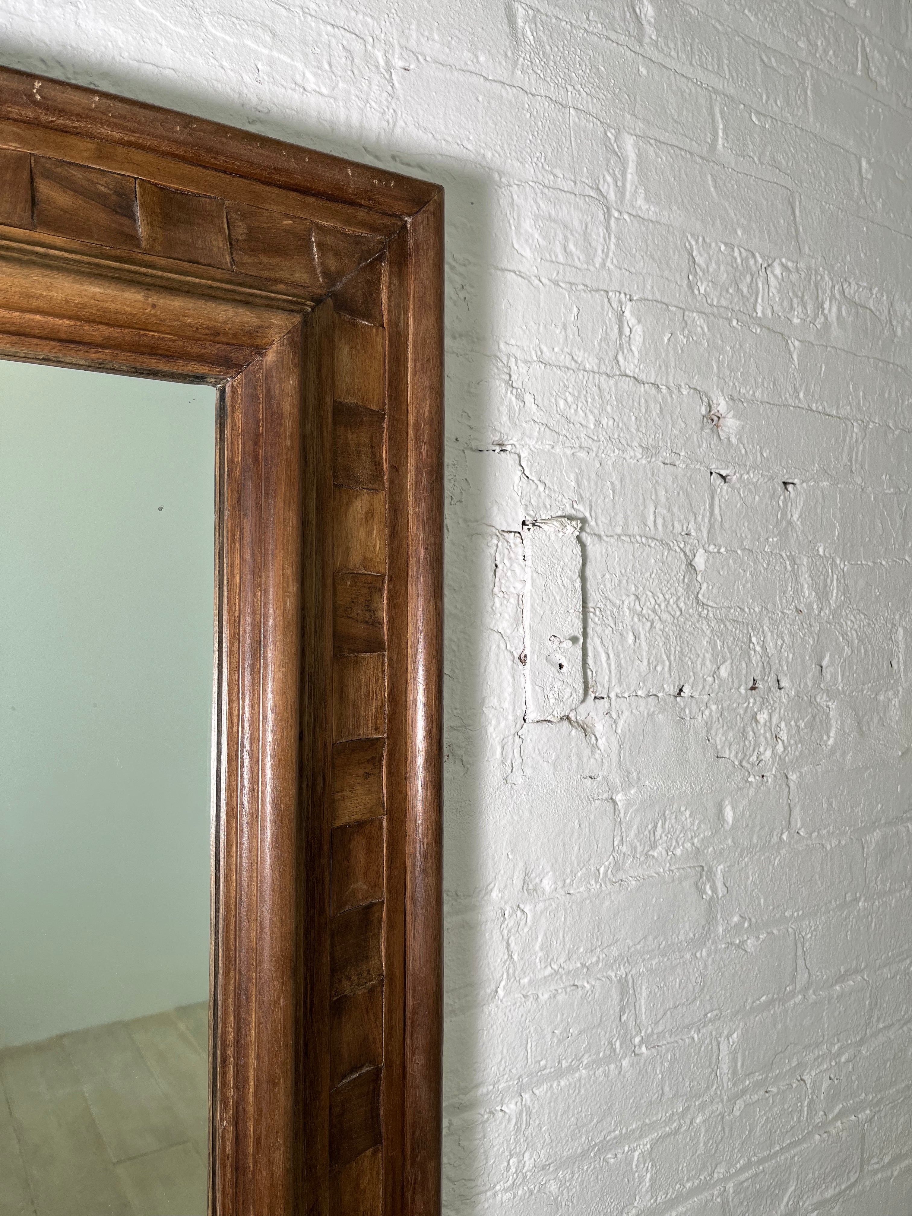 Lucca Studio Scout Walnut Mirror