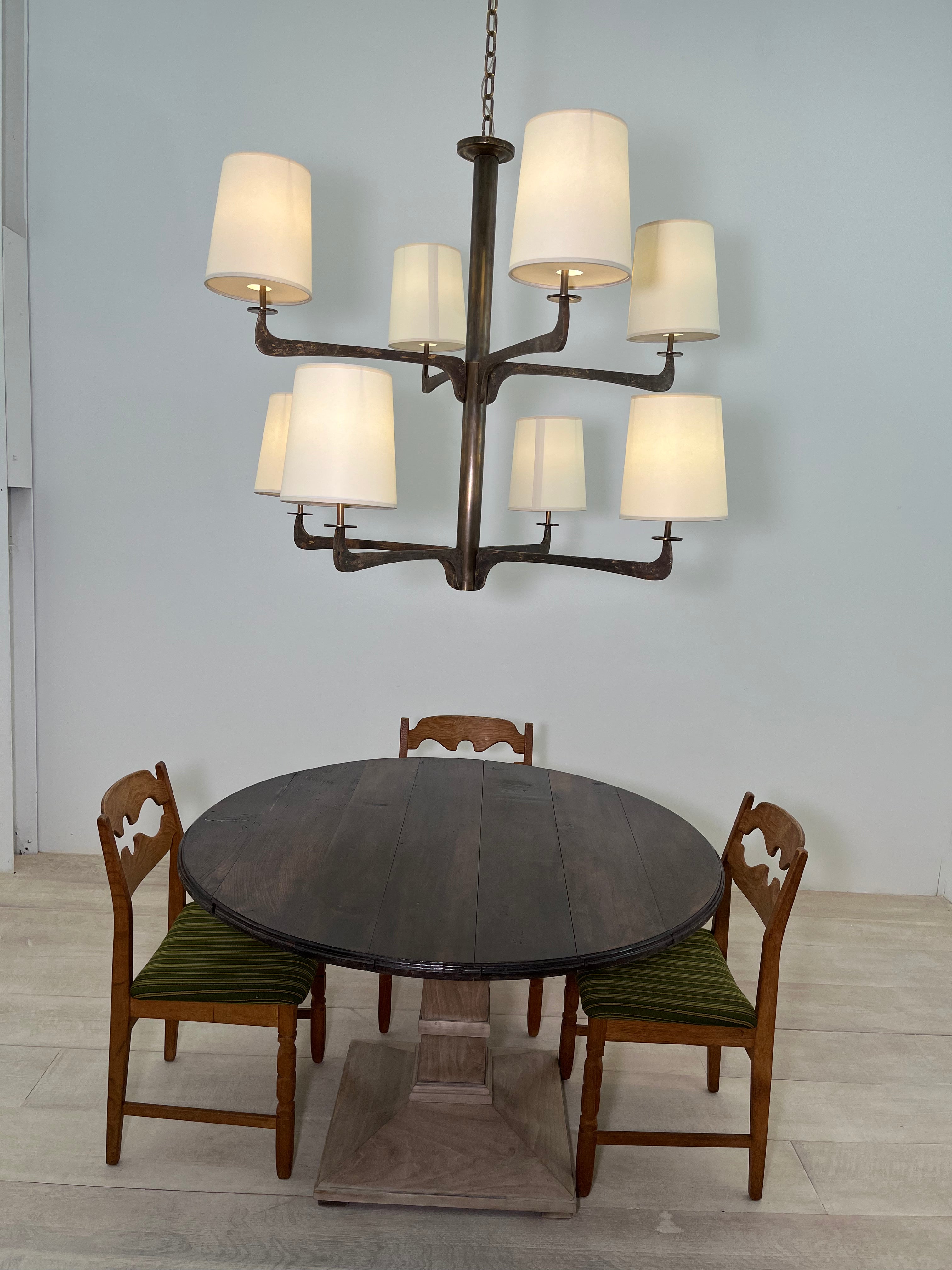 Lucca Studio Hardin Bronze Chandelier (Two Tier)