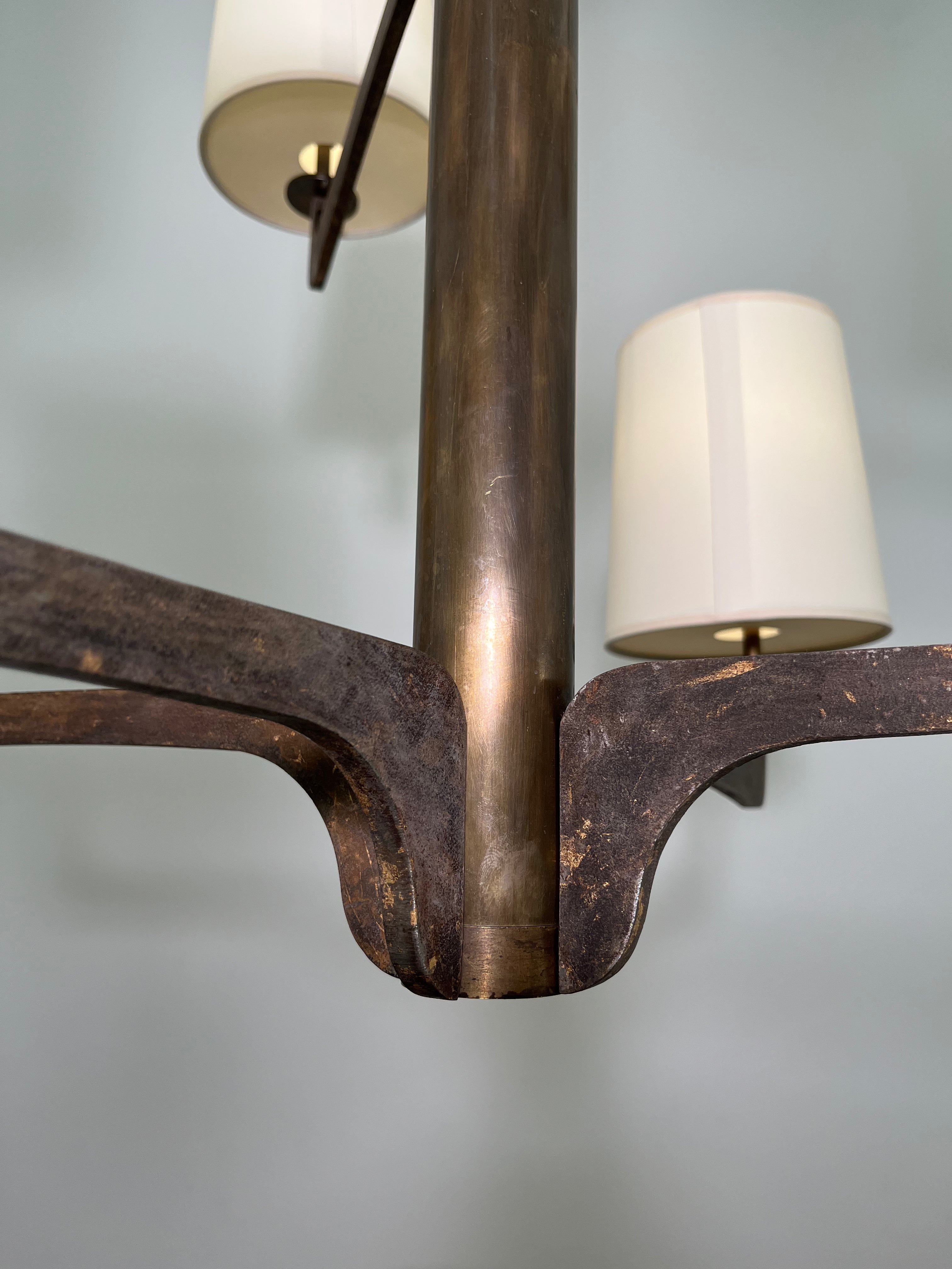 Lucca Studio Hardin Bronze Chandelier (Two Tier)