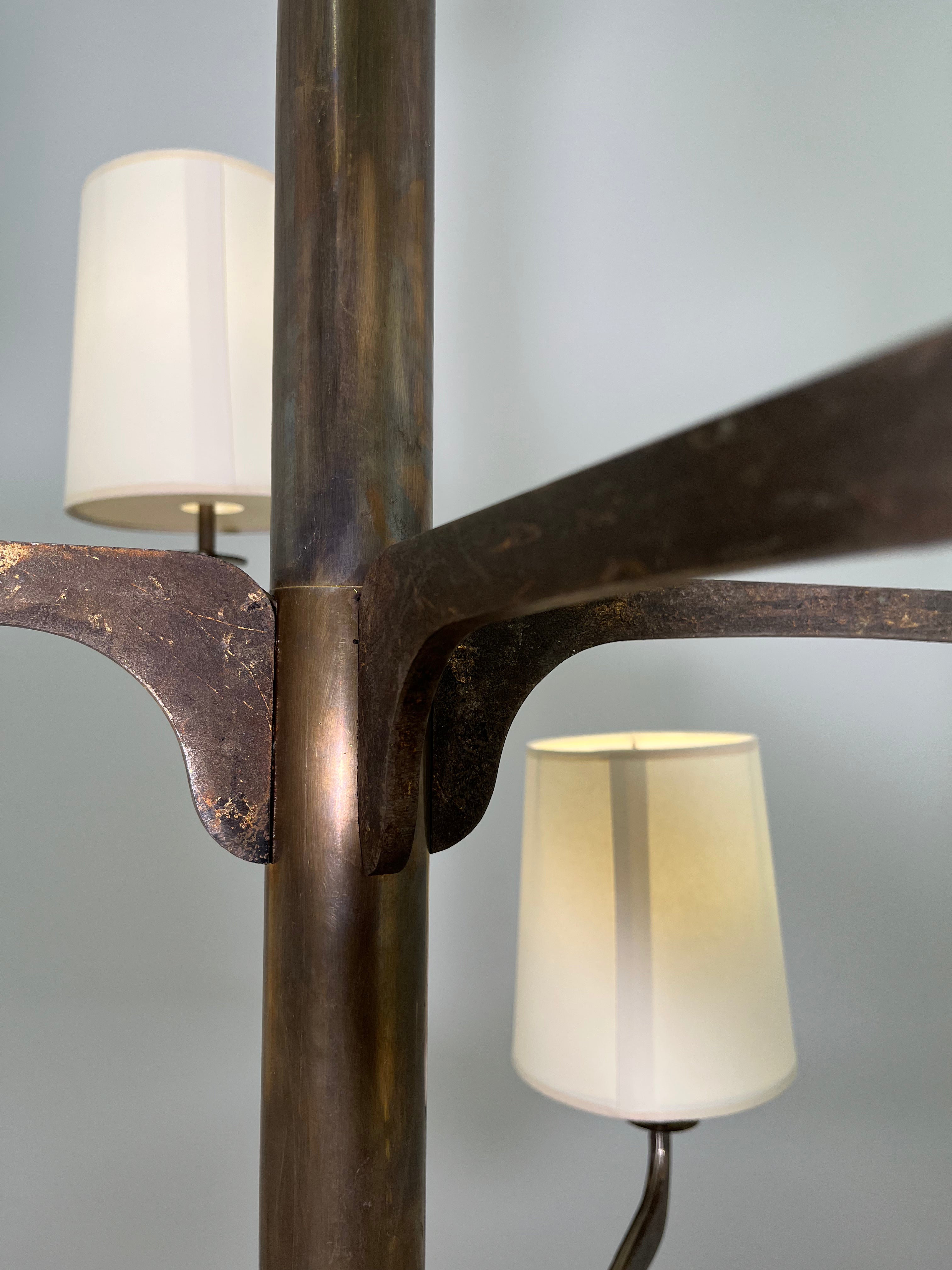 Lucca Studio Hardin Bronze Chandelier (Two Tier)