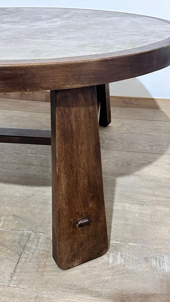 Lucca Studio Merlin Coffee Table with Concrete Top