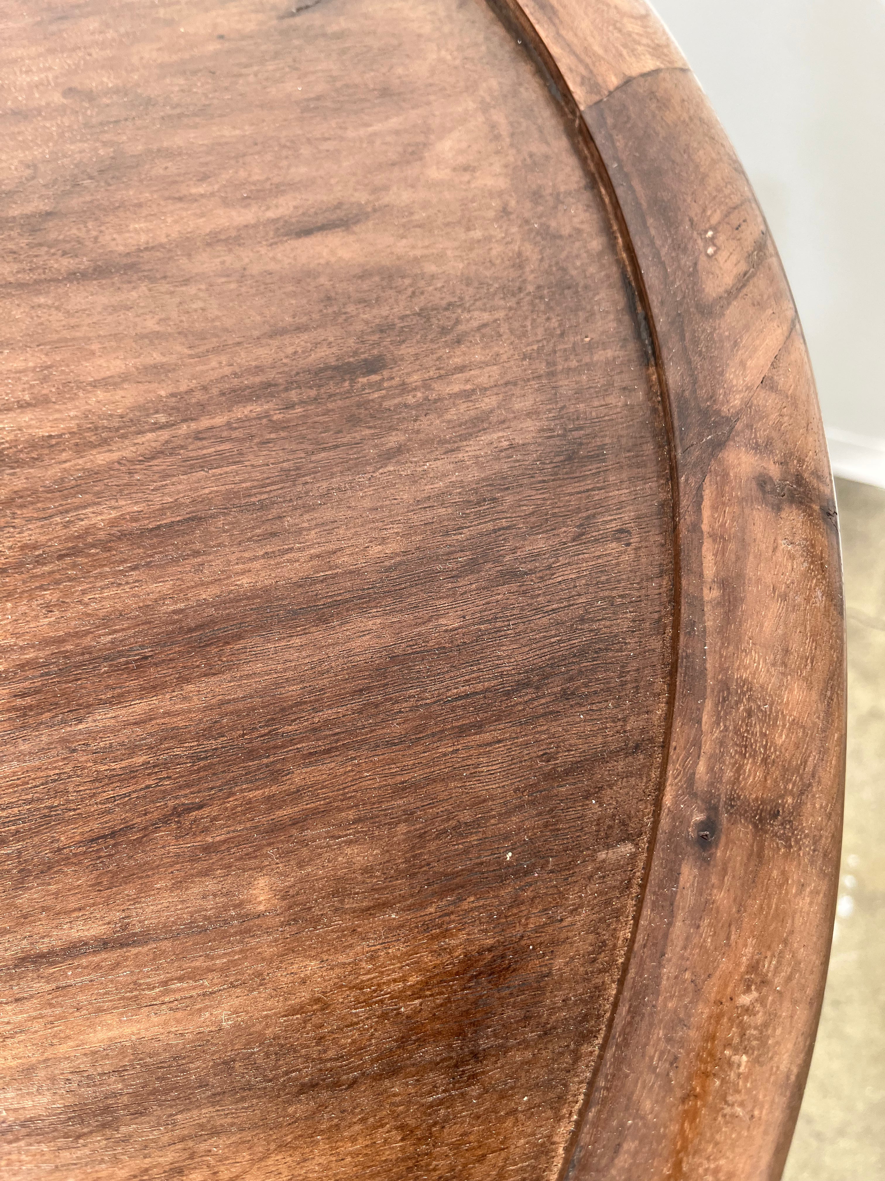 Lucca Studio Walnut Hyatt Side Table