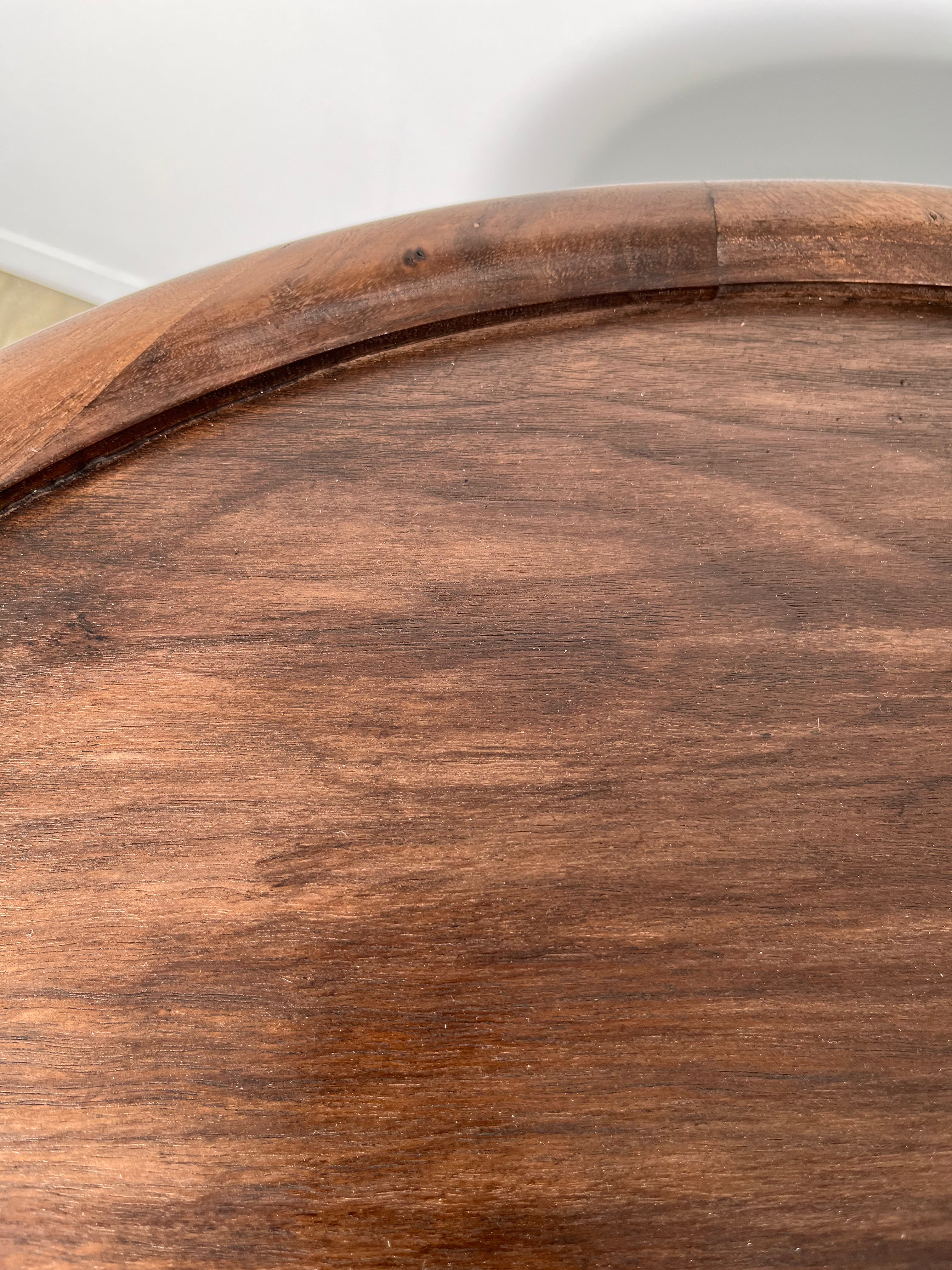 Lucca Studio Walnut Hyatt Side Table