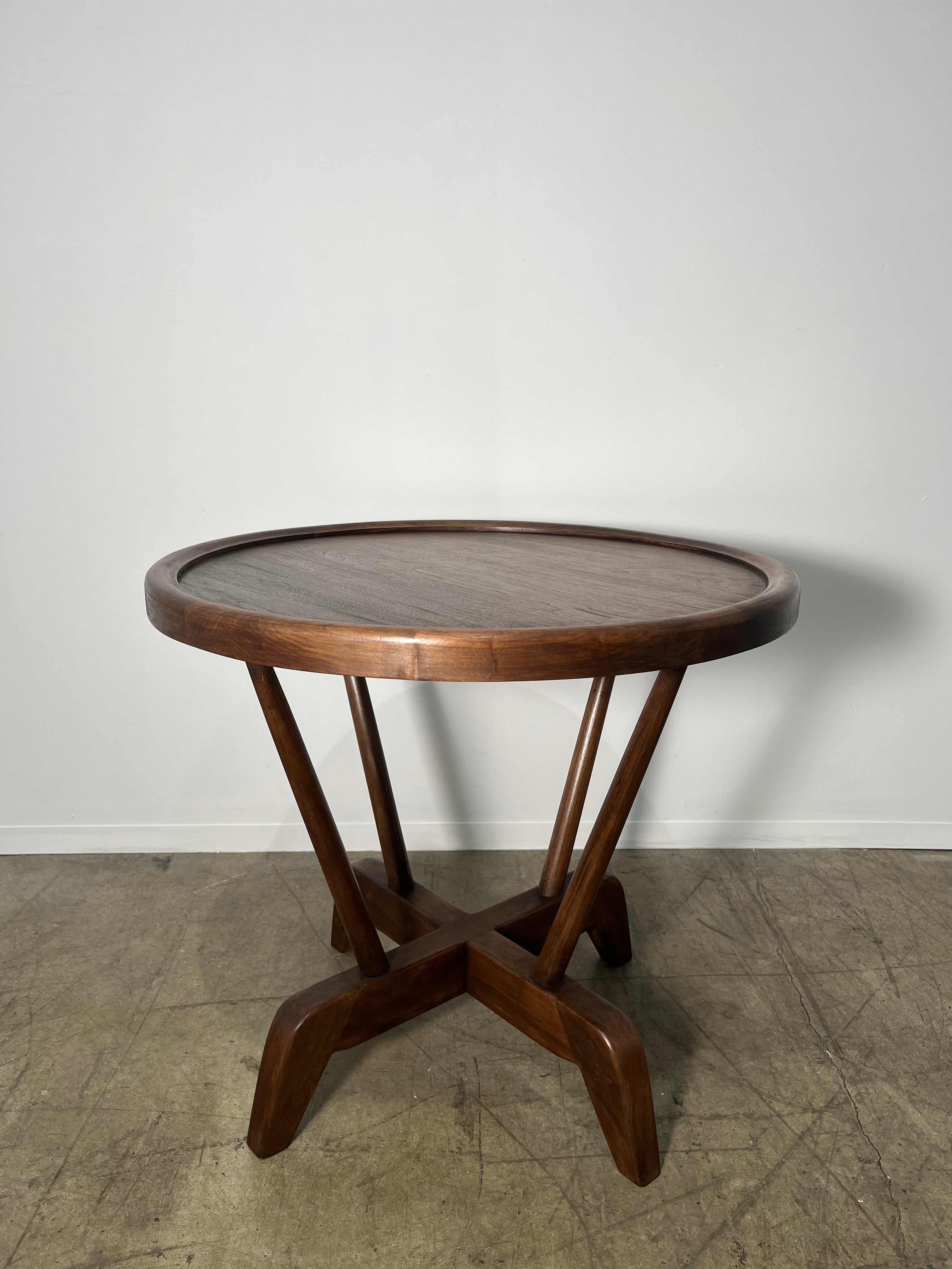 Lucca Studio Hyatt Walnut Side table