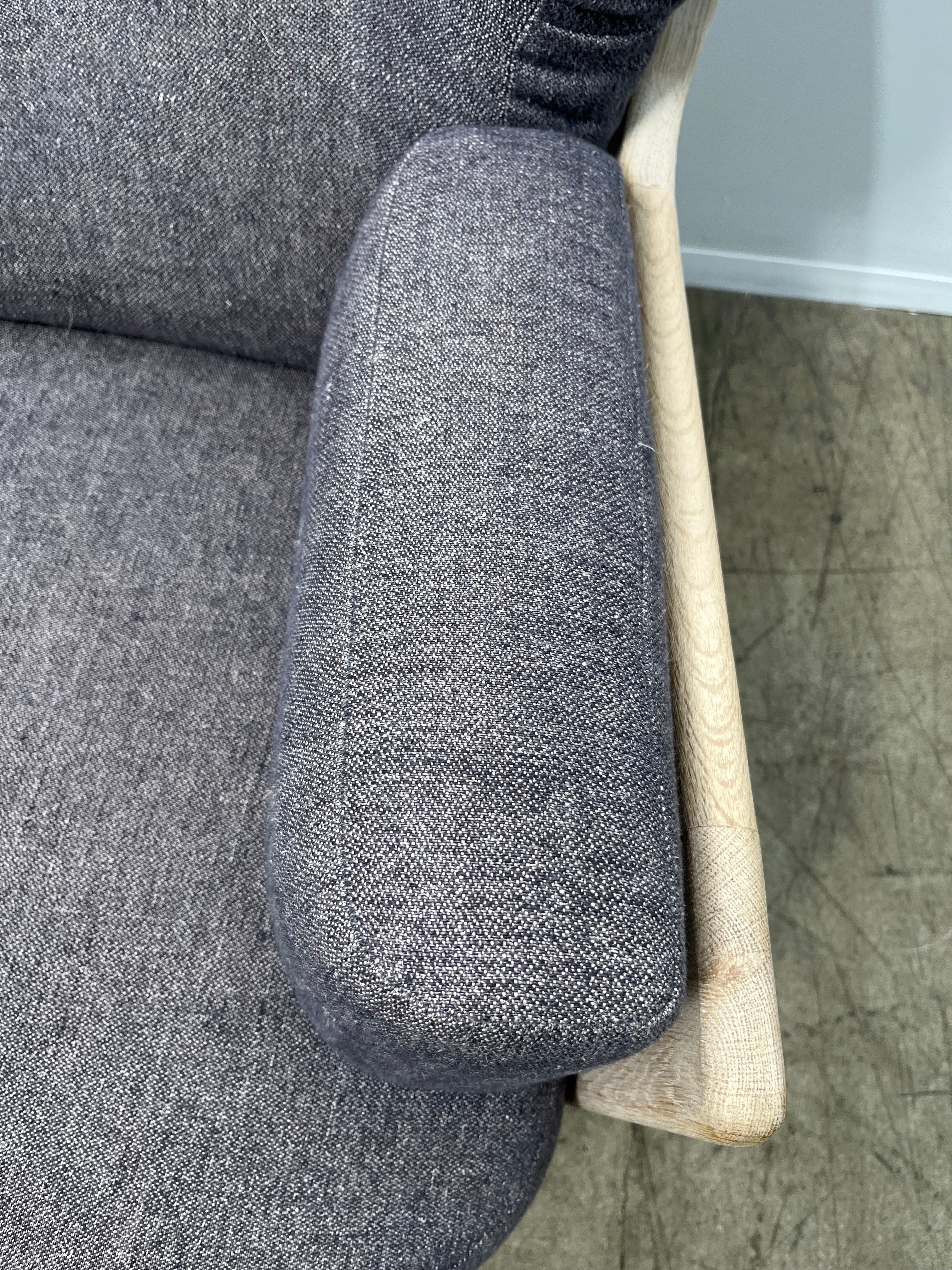 Pair of Guillerme & Chambrone " Denis " Arm Chairs