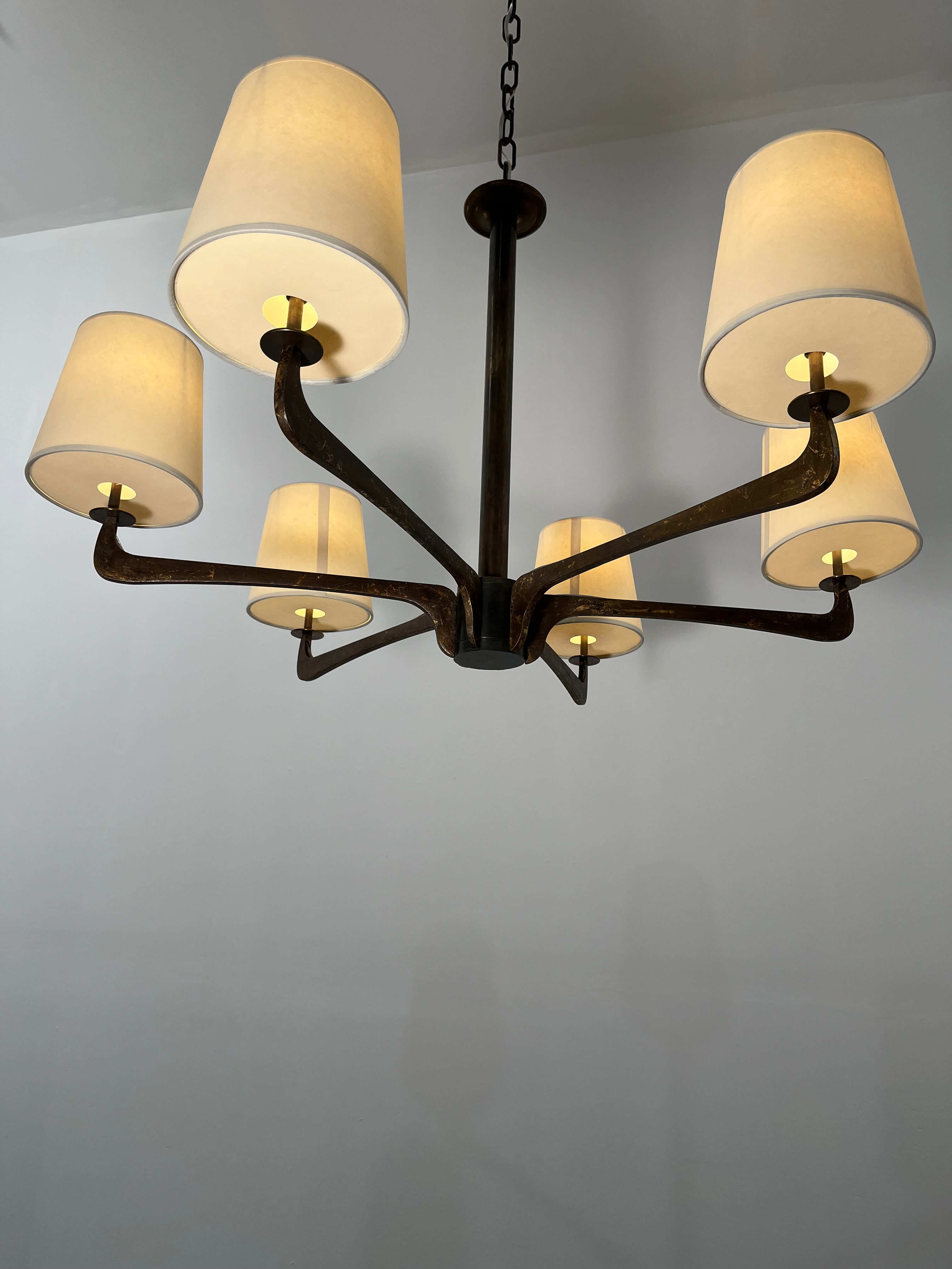 Lucca Studio Hardin Bronze Chandelier