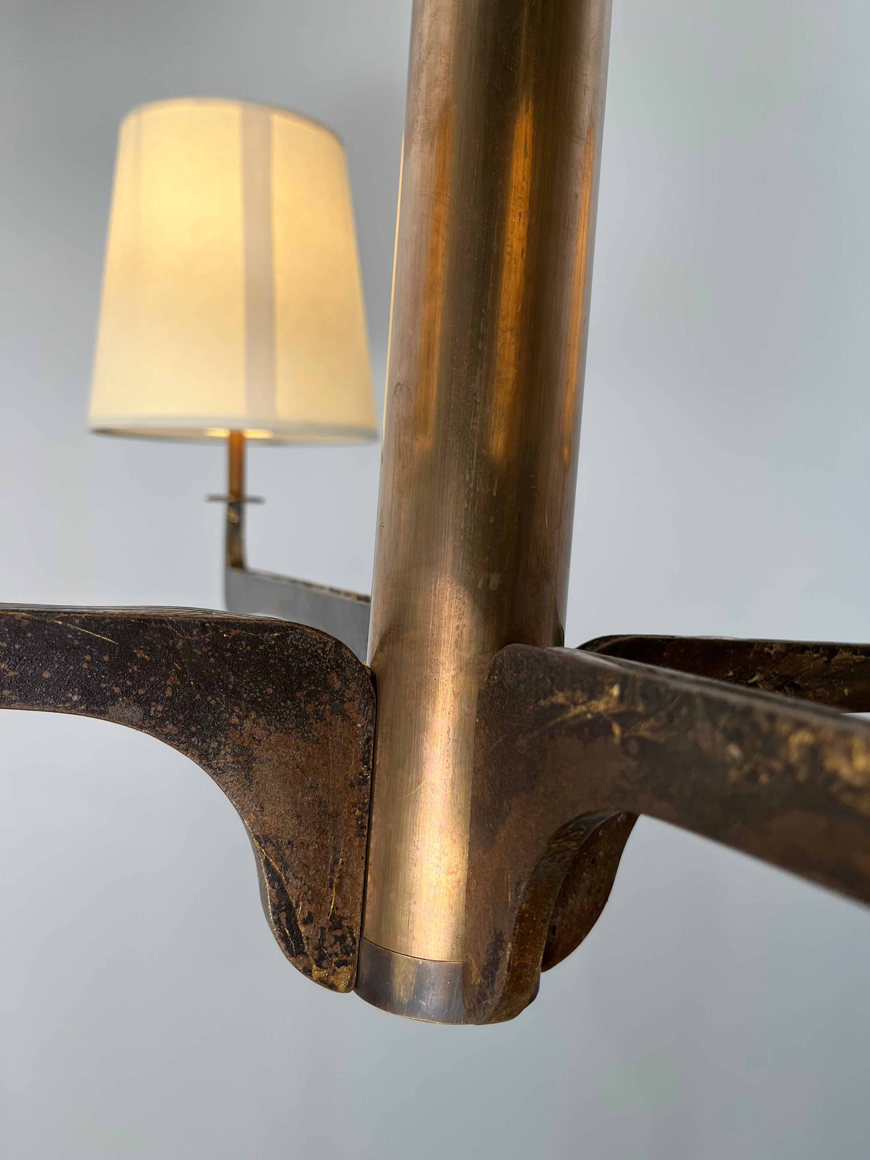 Lucca Studio Hardin Two-Tier Bronze Chandelier ( Two Tier)