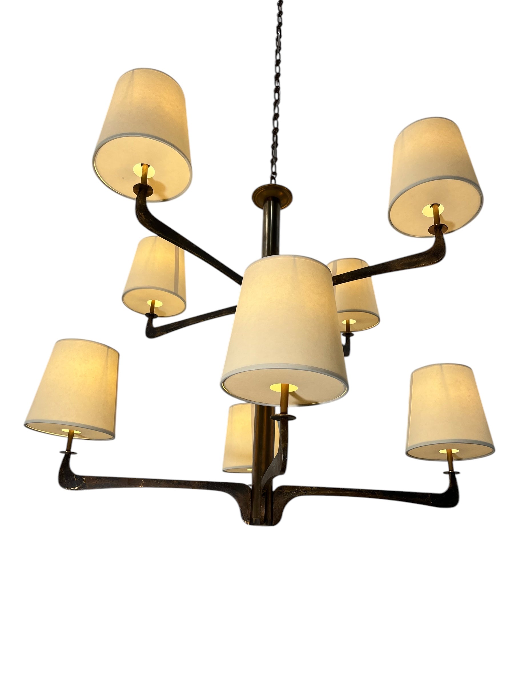 Lucca Studio Hardin Two-Tier Bronze Chandelier ( Two Tier)