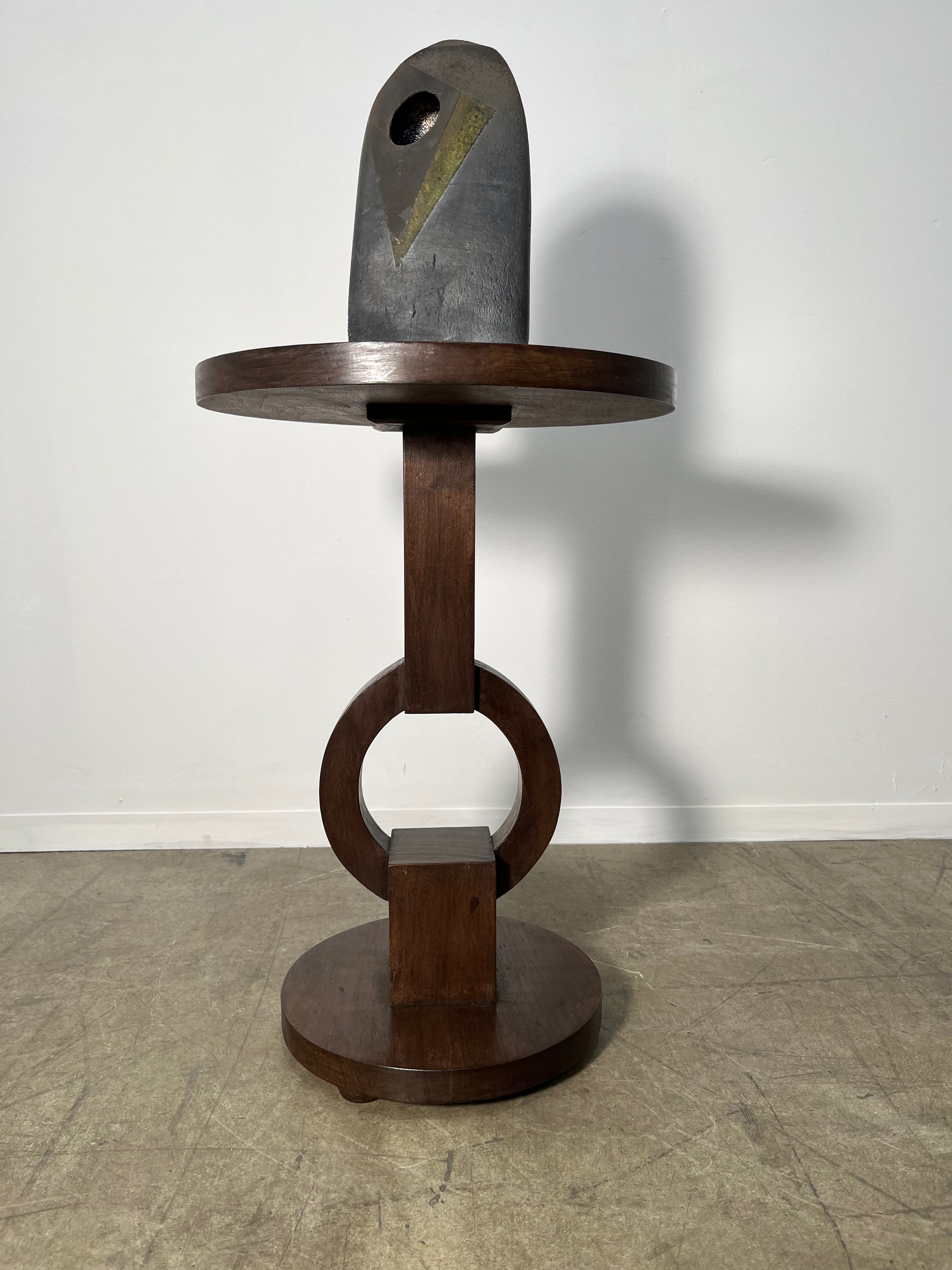 Lucca Studio Elle Walnut Side table