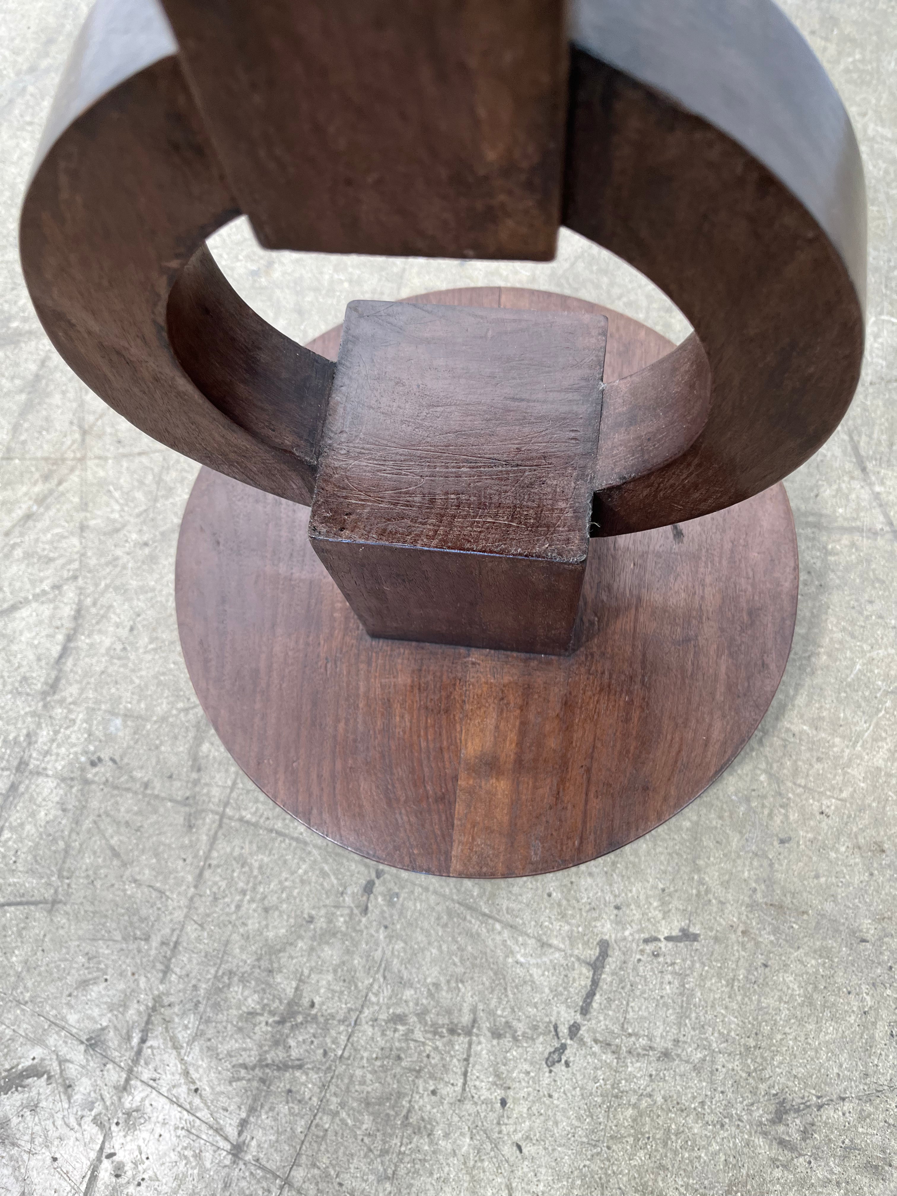 Lucca Studio Elle Walnut Side table