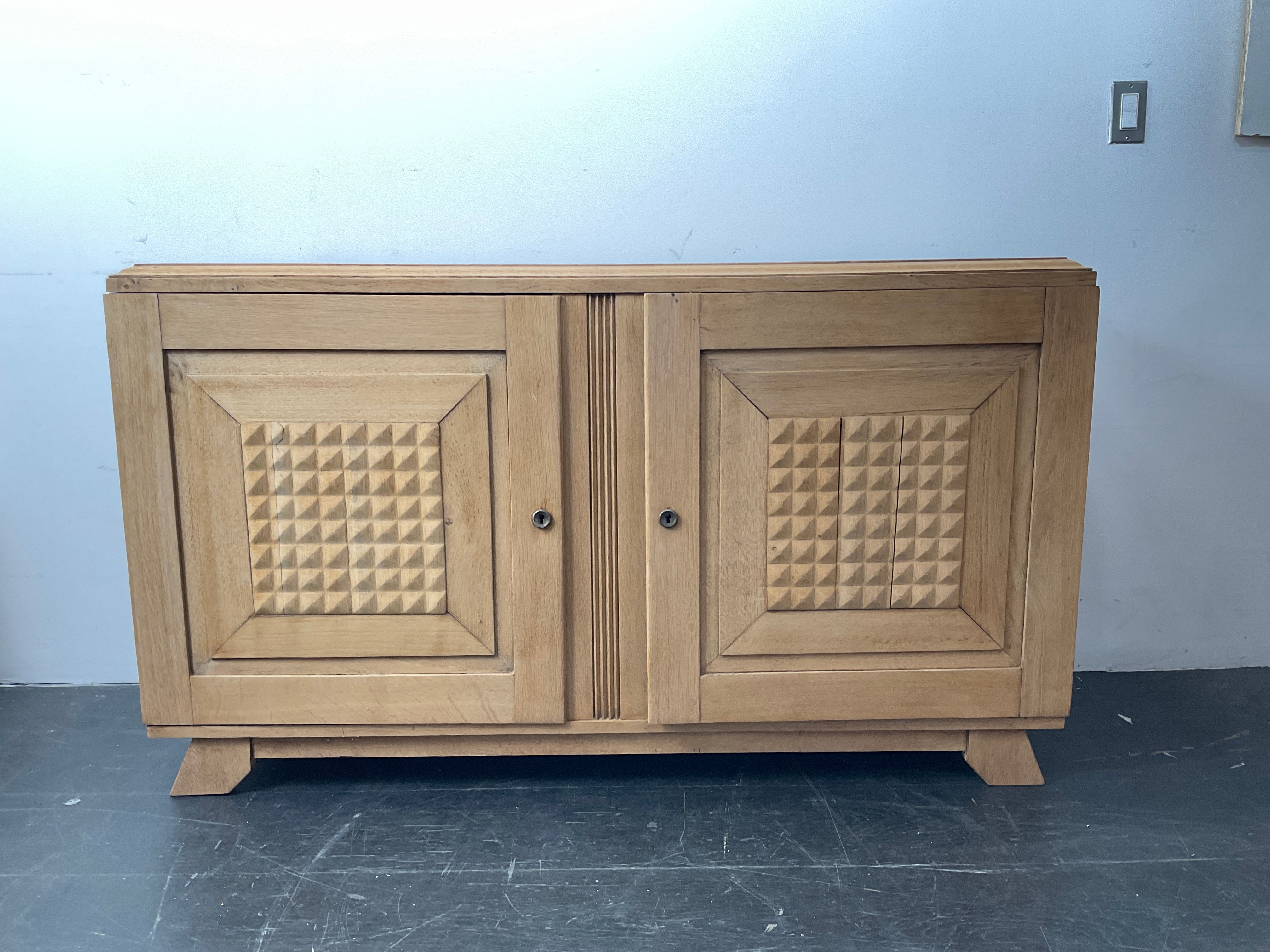 1930's French Oak Sideboard