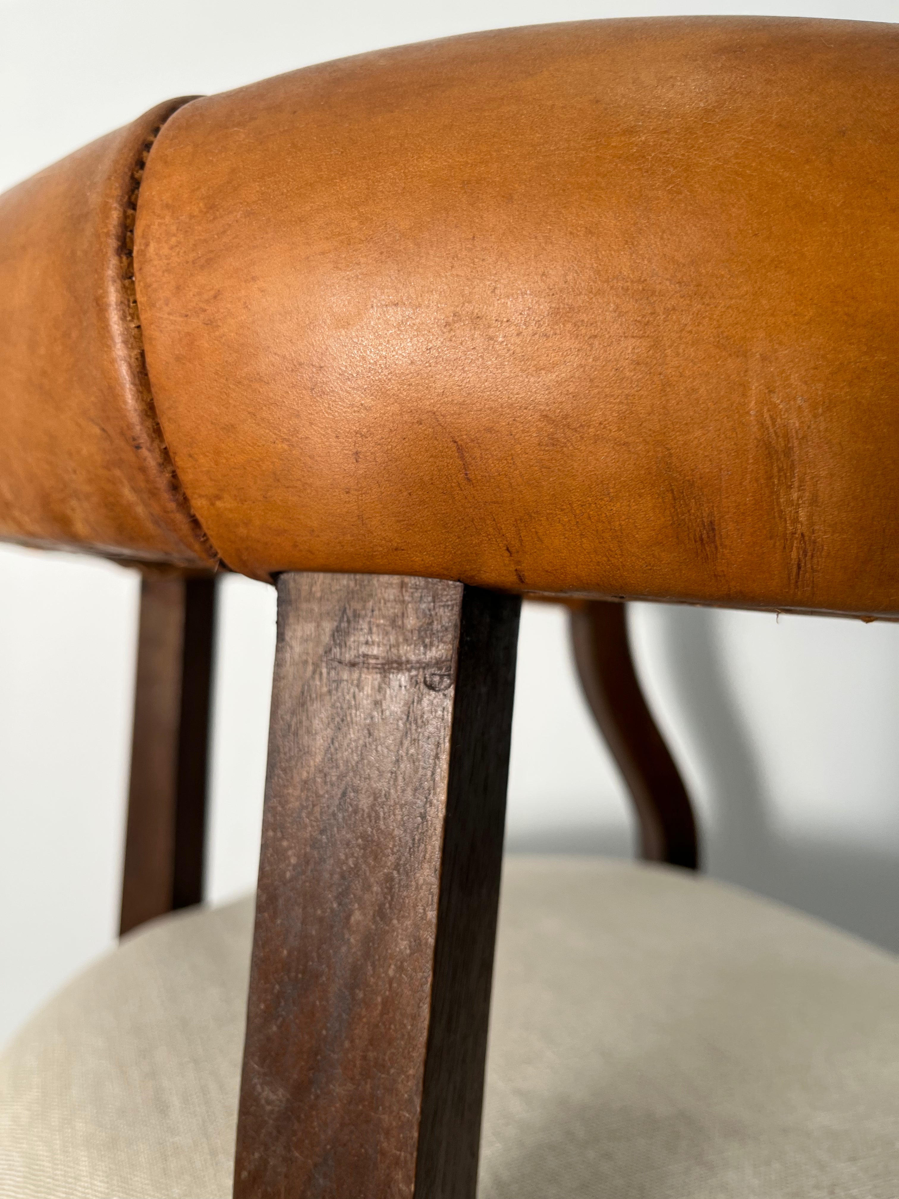 Set of (4) Limited Edition Ebonized Bennet Arm Chairs