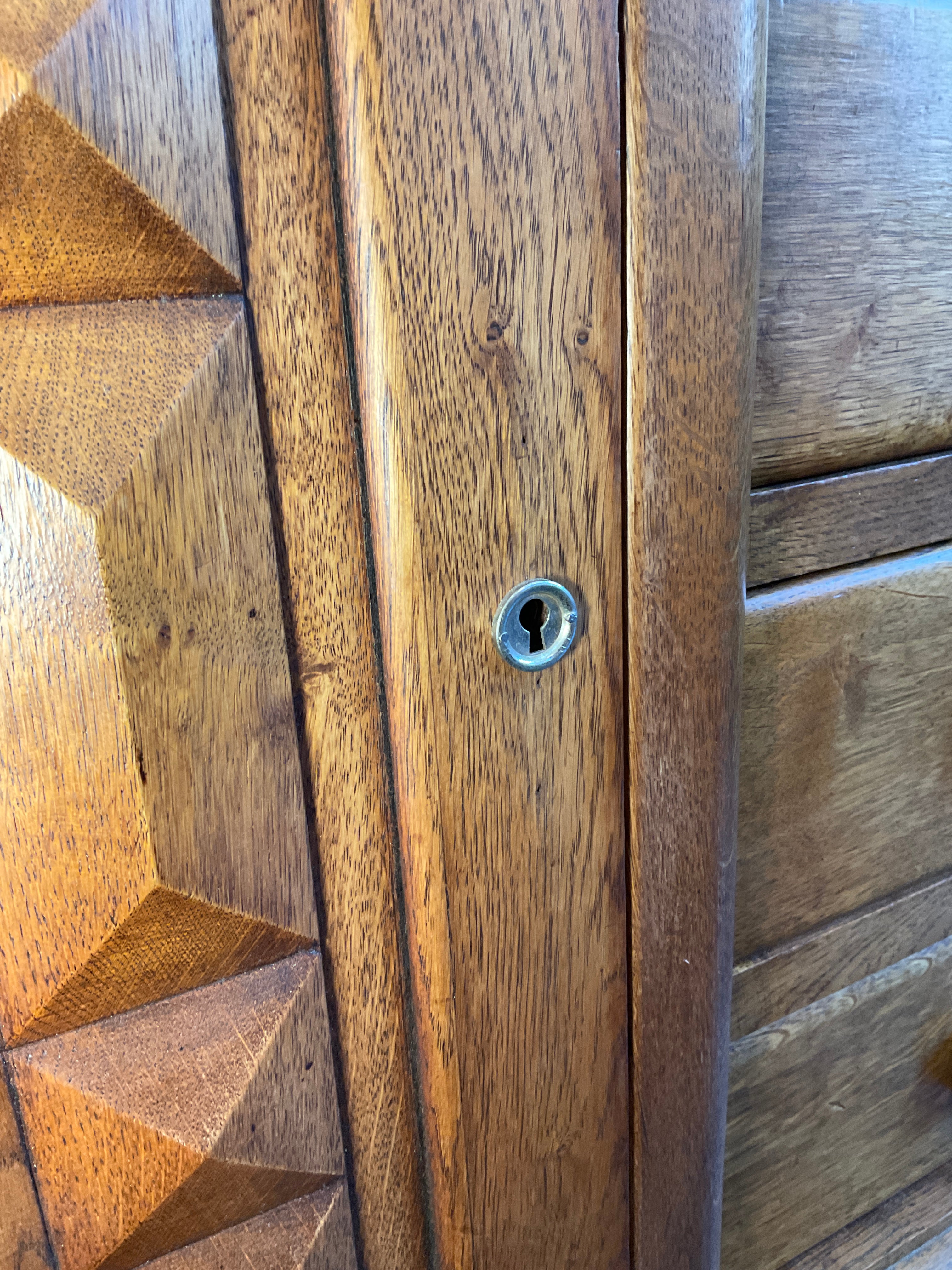 French 1930s Oak Sideboard