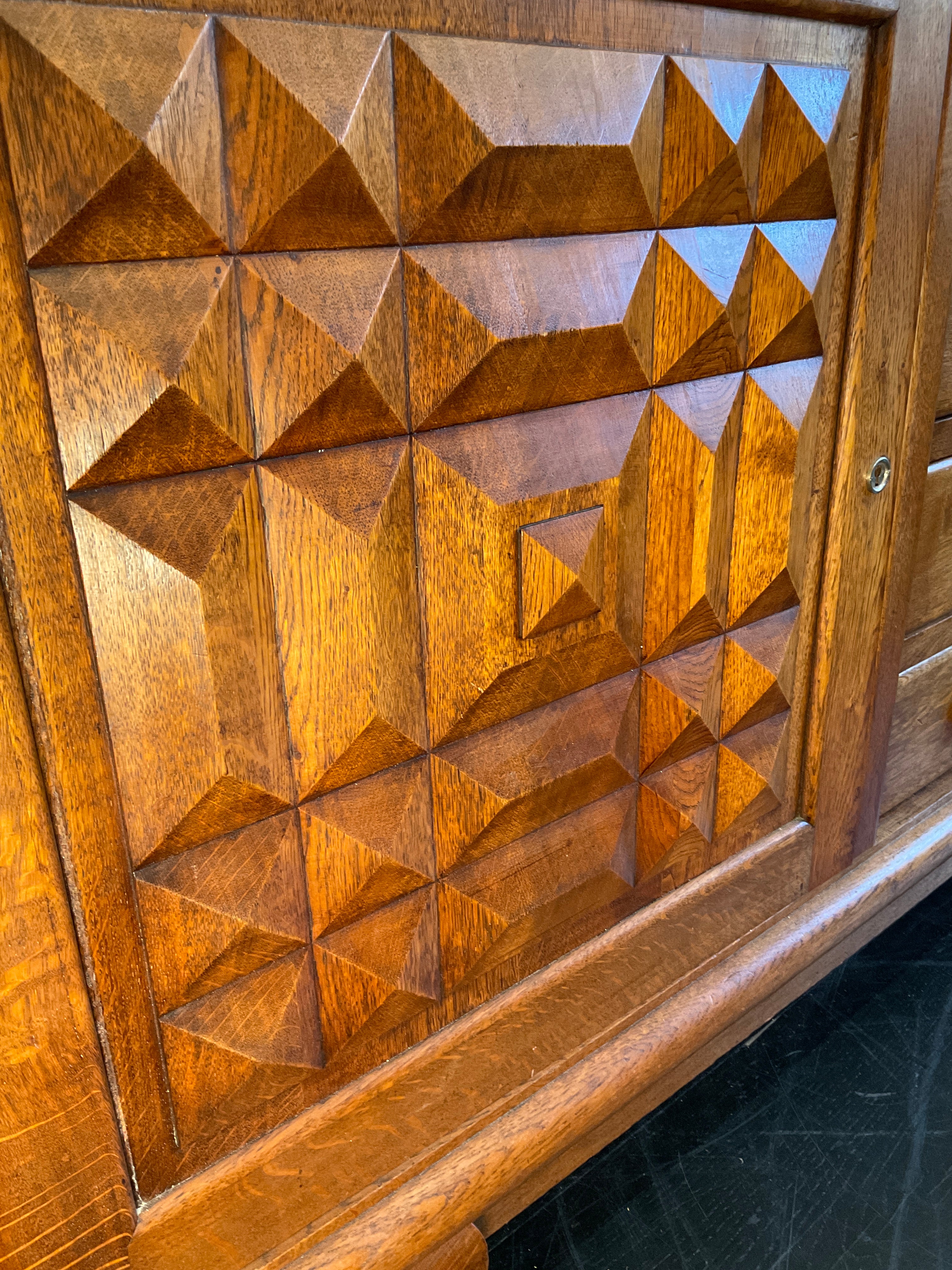 French 1930s Oak Sideboard