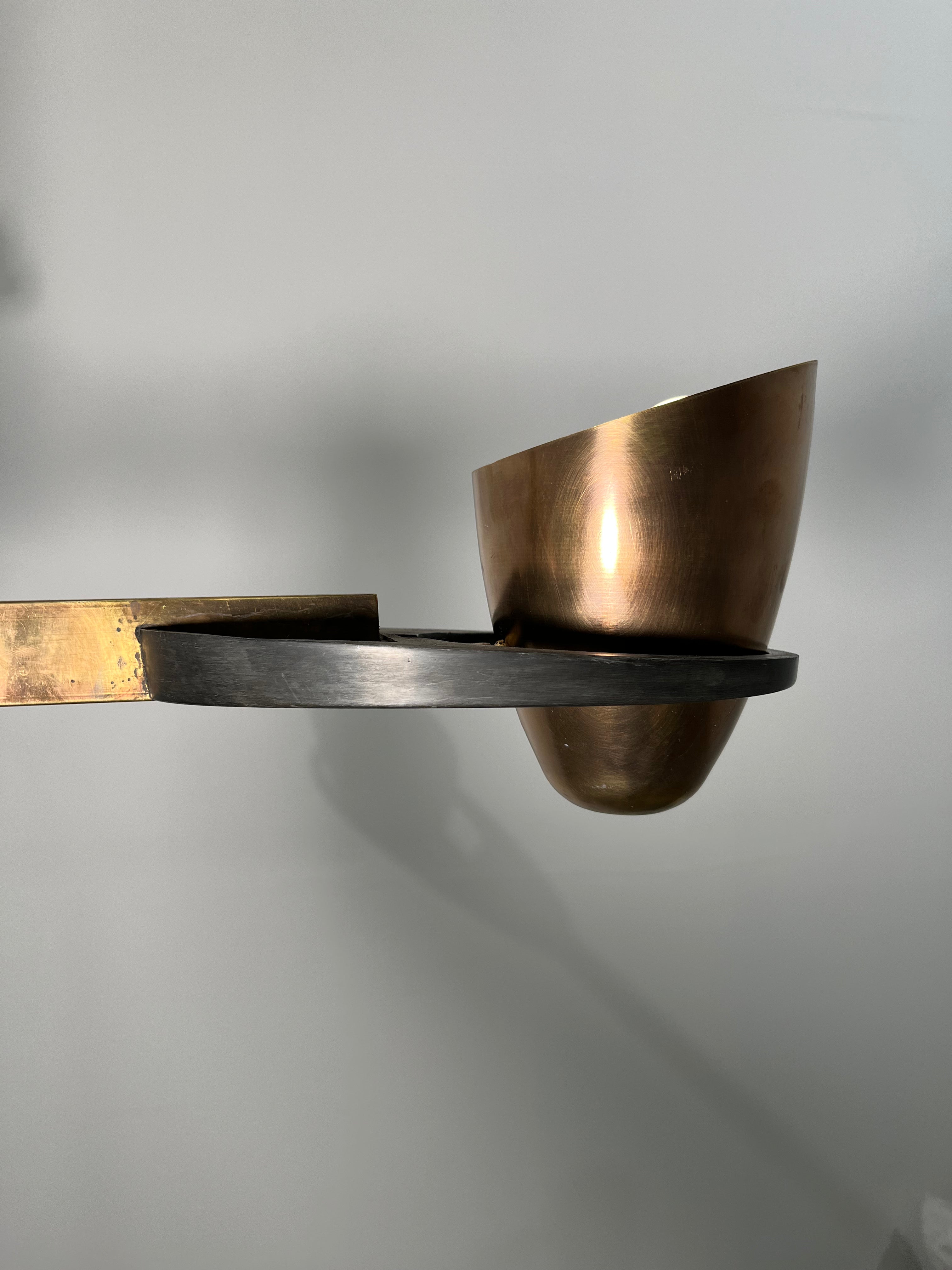 Limited Edition Mixed Metals Chandelier (Eaton)