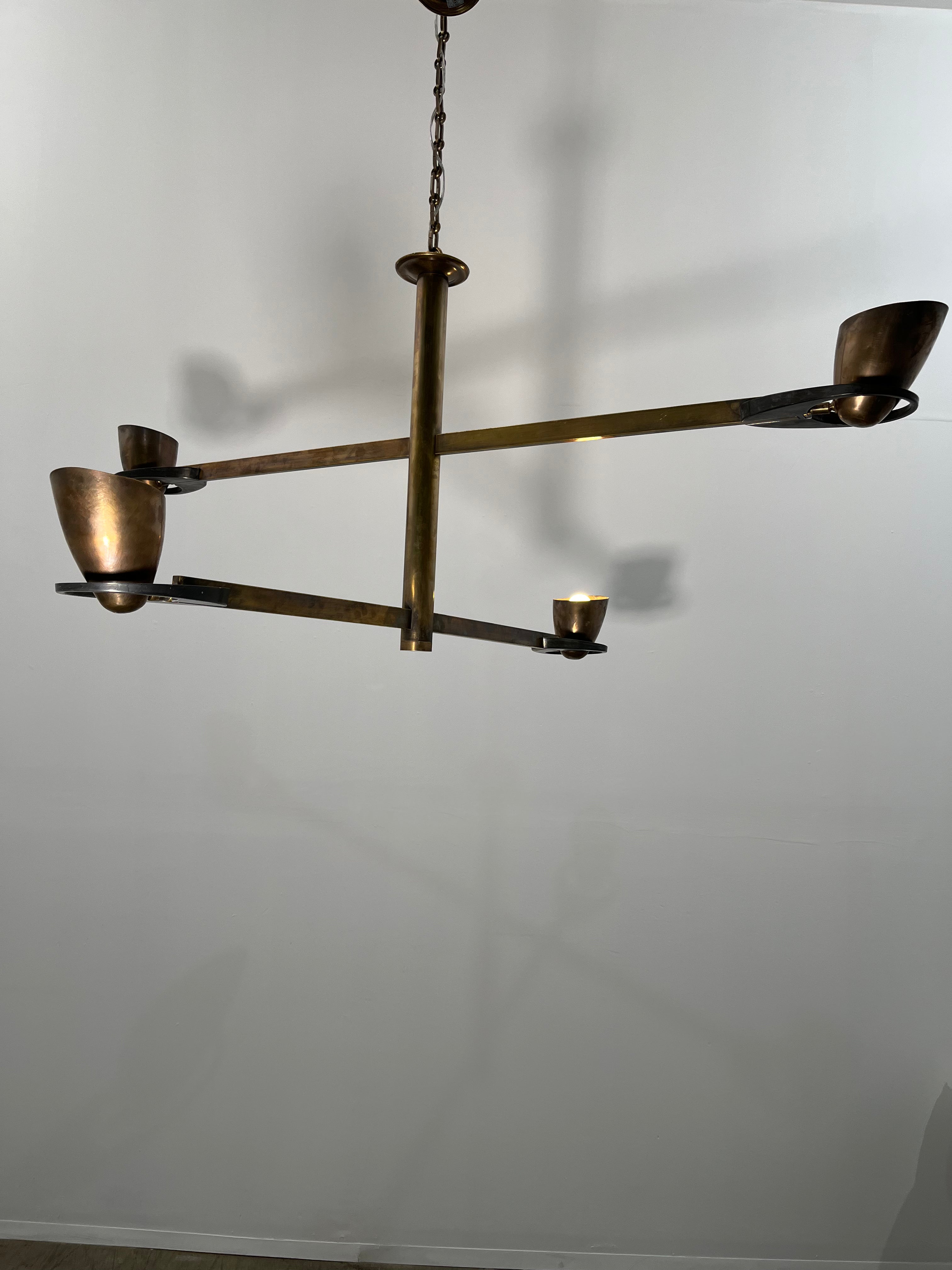 Limited Edition Mixed Metals Chandelier (Eaton)