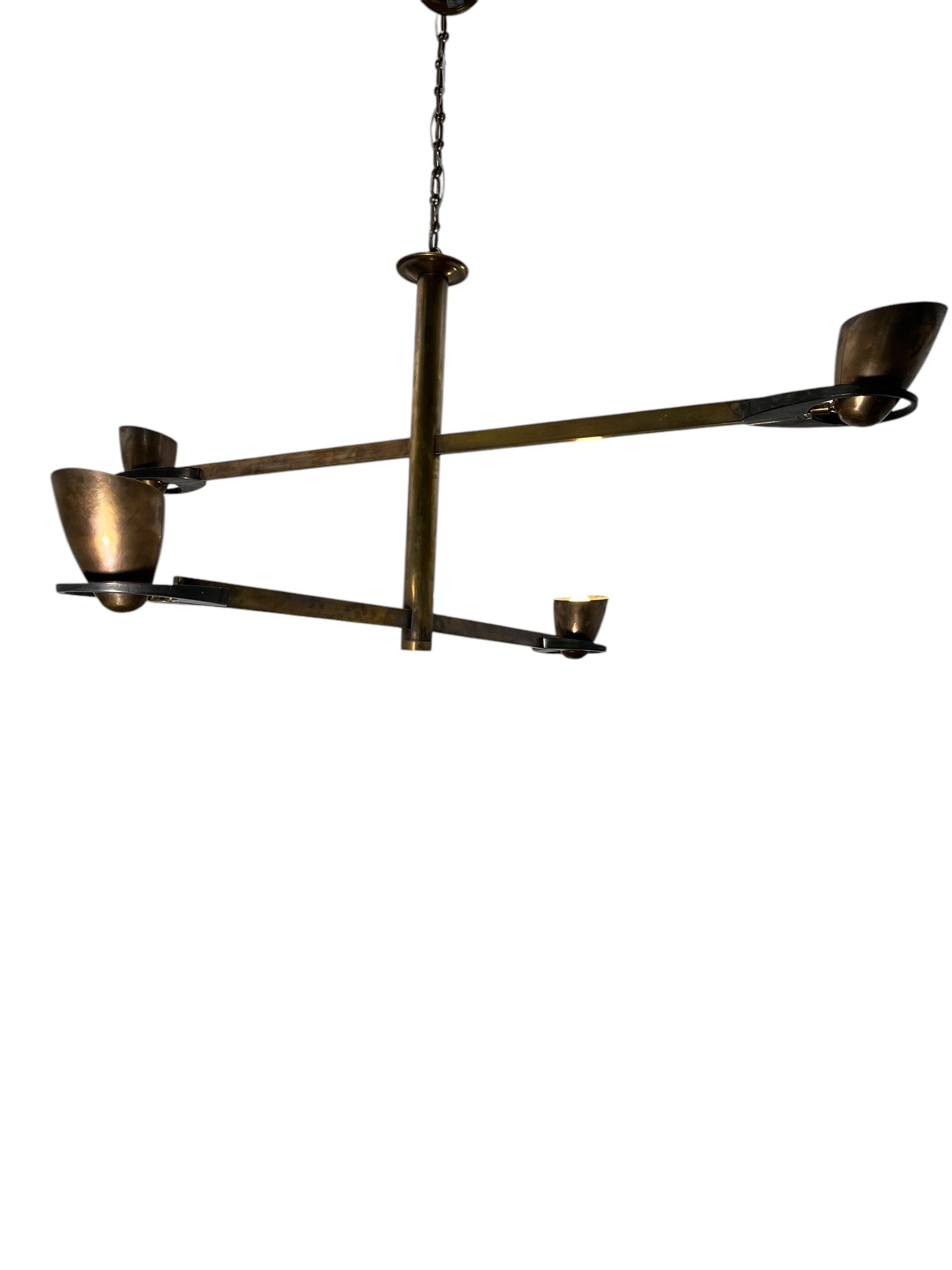 Limited Edition Mixed Metals Chandelier (Eaton)