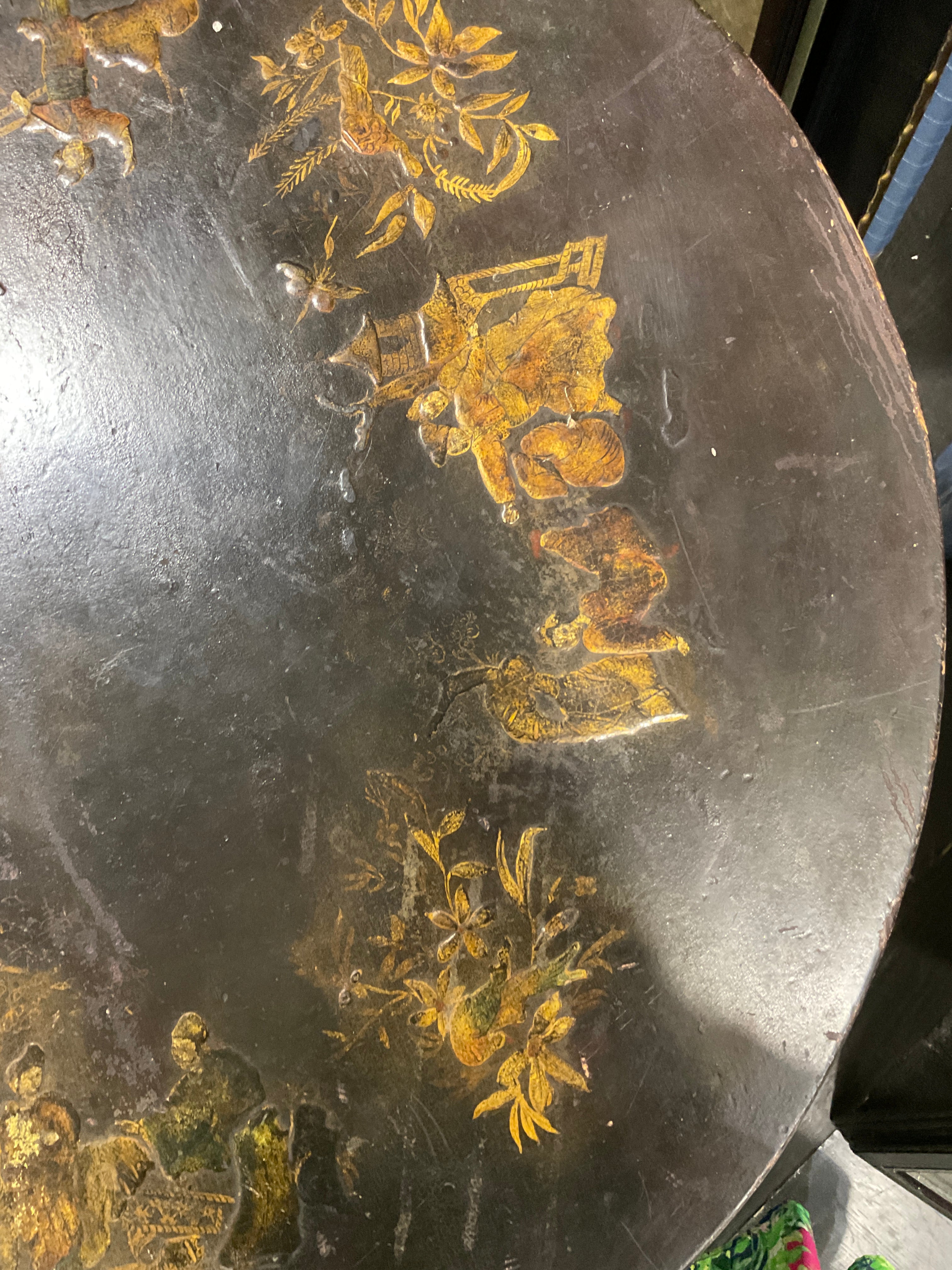 English Chinoiserie Table